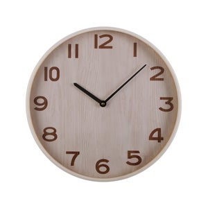 Reloj de Pared Vintage Madera Oscura Ø60cm Thinia Home