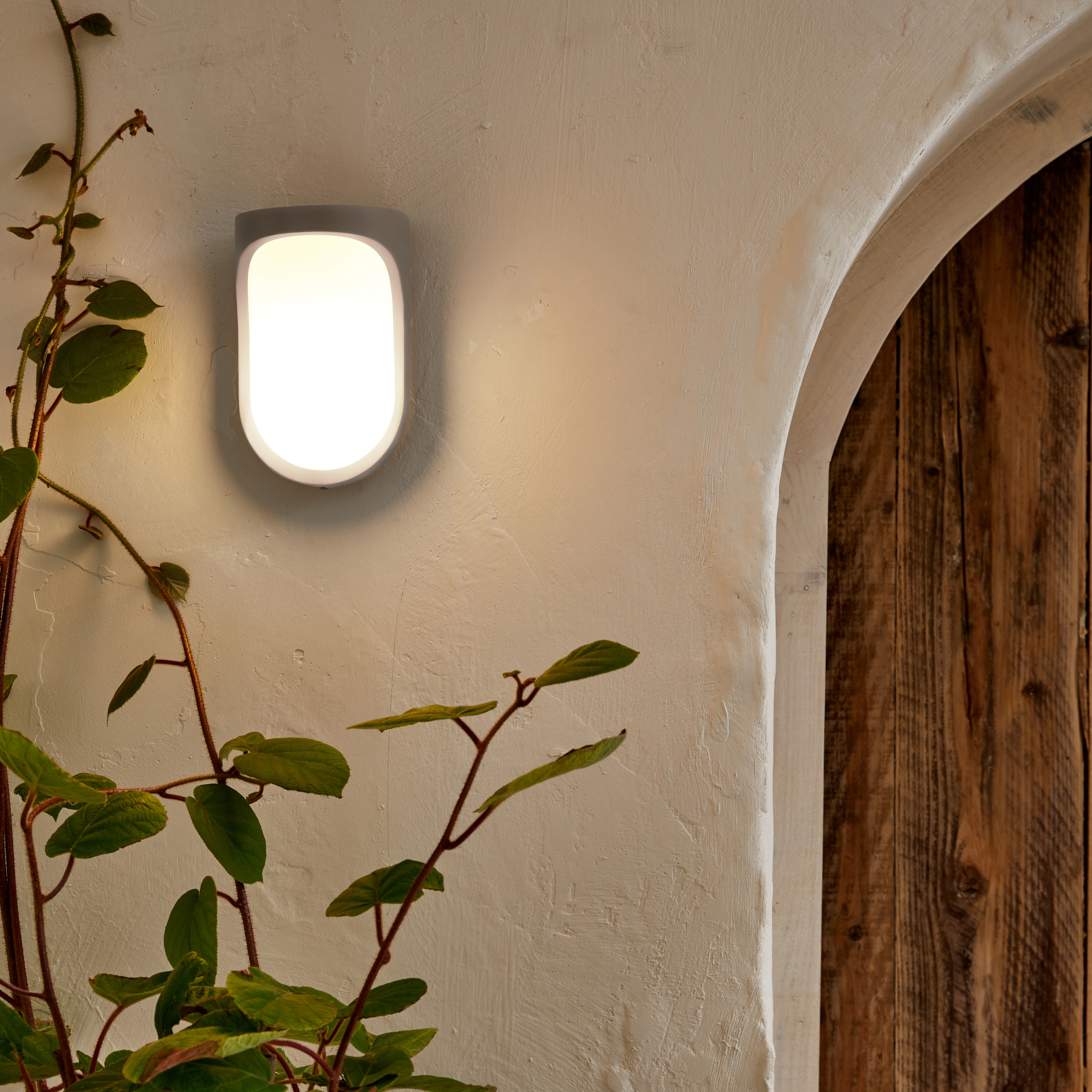 Aplique exterior kaju inspire e27 gris