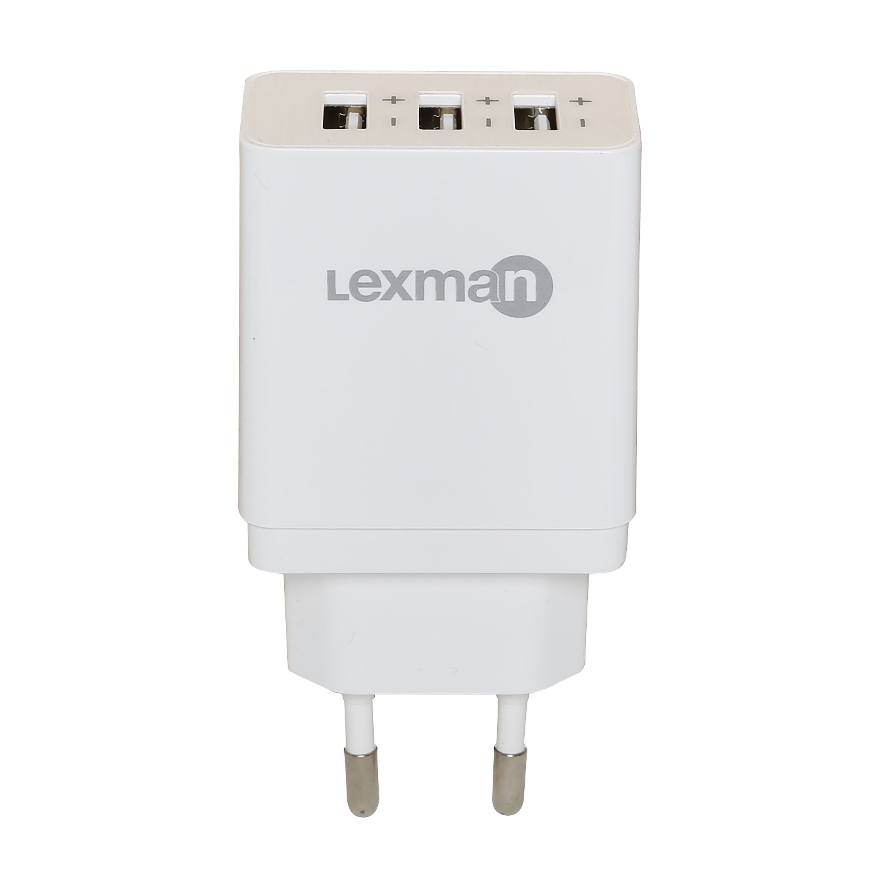 Enchufe con cargador USB y soporte para teléfono LEXMAN