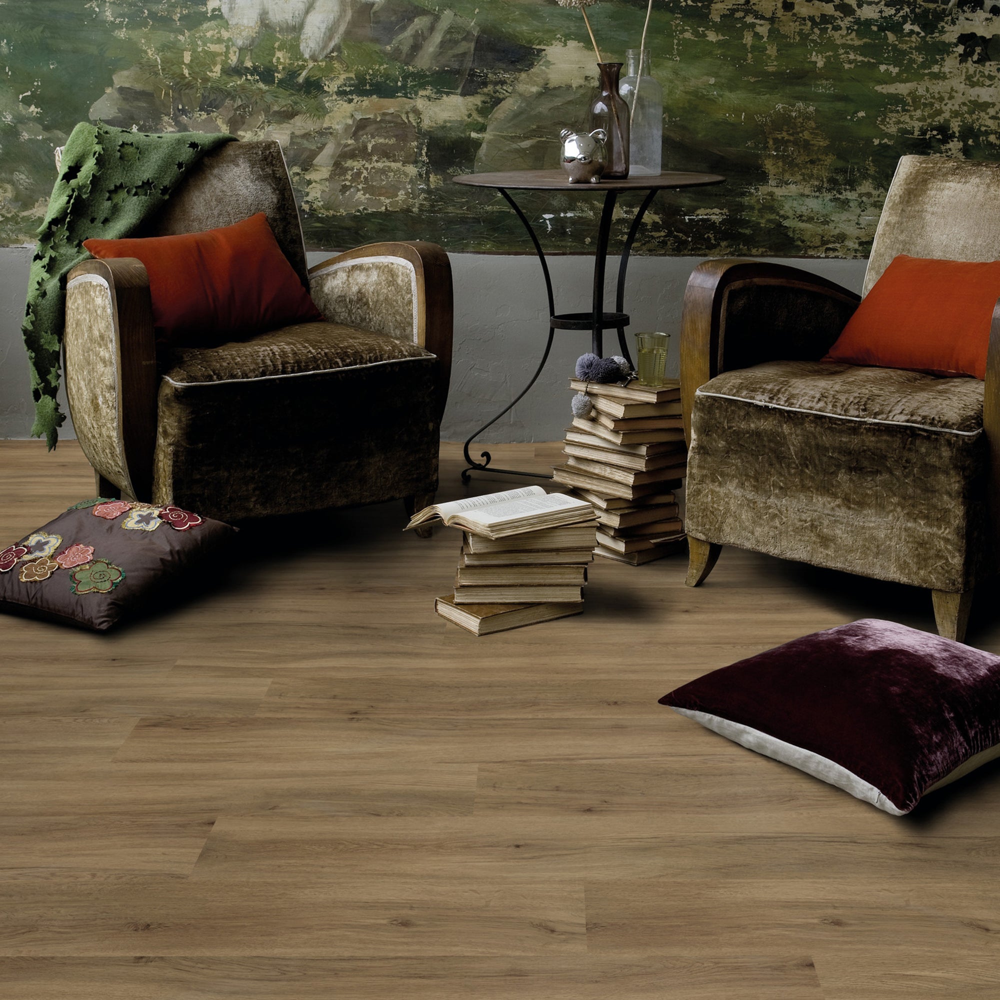 Suelo vinílico click gerflor intenso extrem puerto