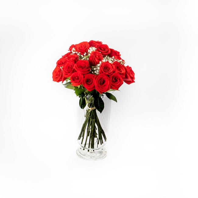 Ramo de 24 rosas rojas | Leroy Merlin