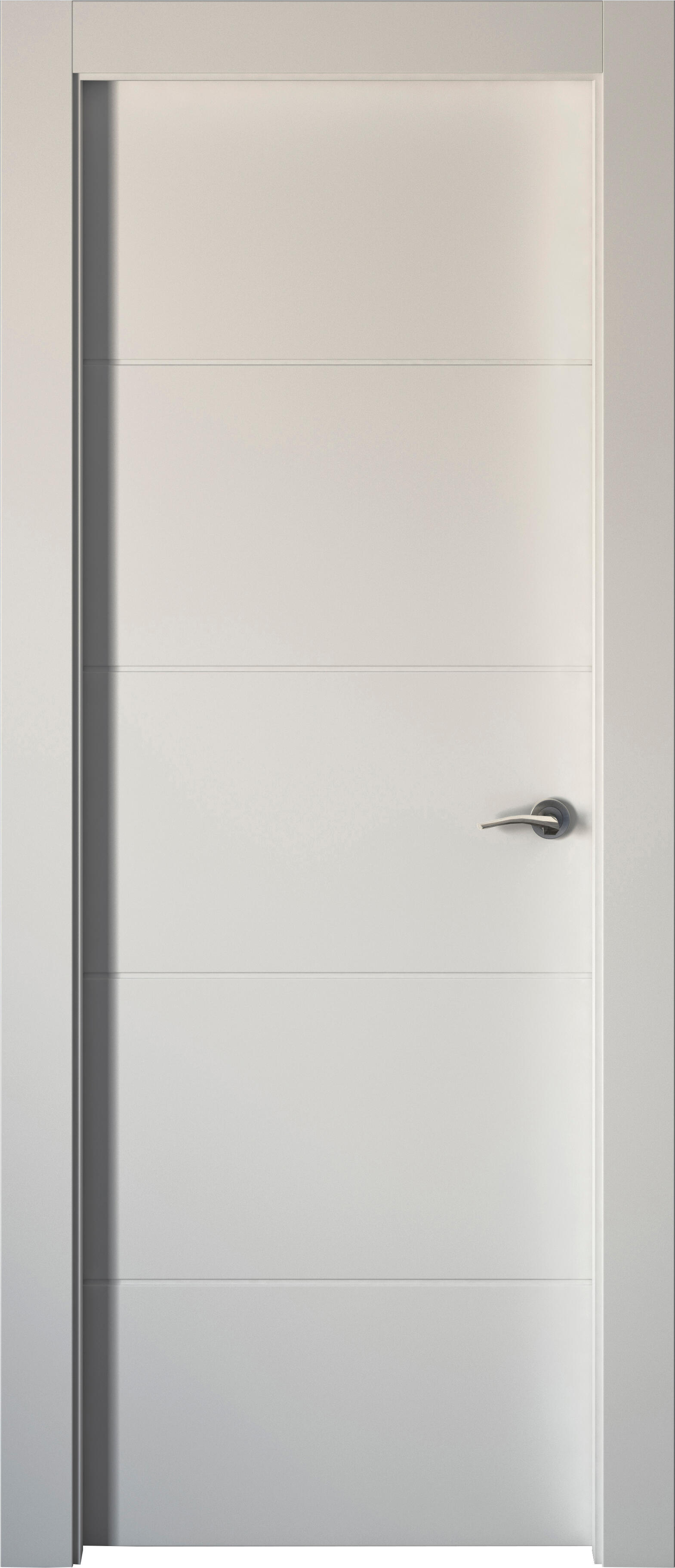 Puerta abatible holanda blanca aero blanco izquierda de 90x30 y 62.5cm