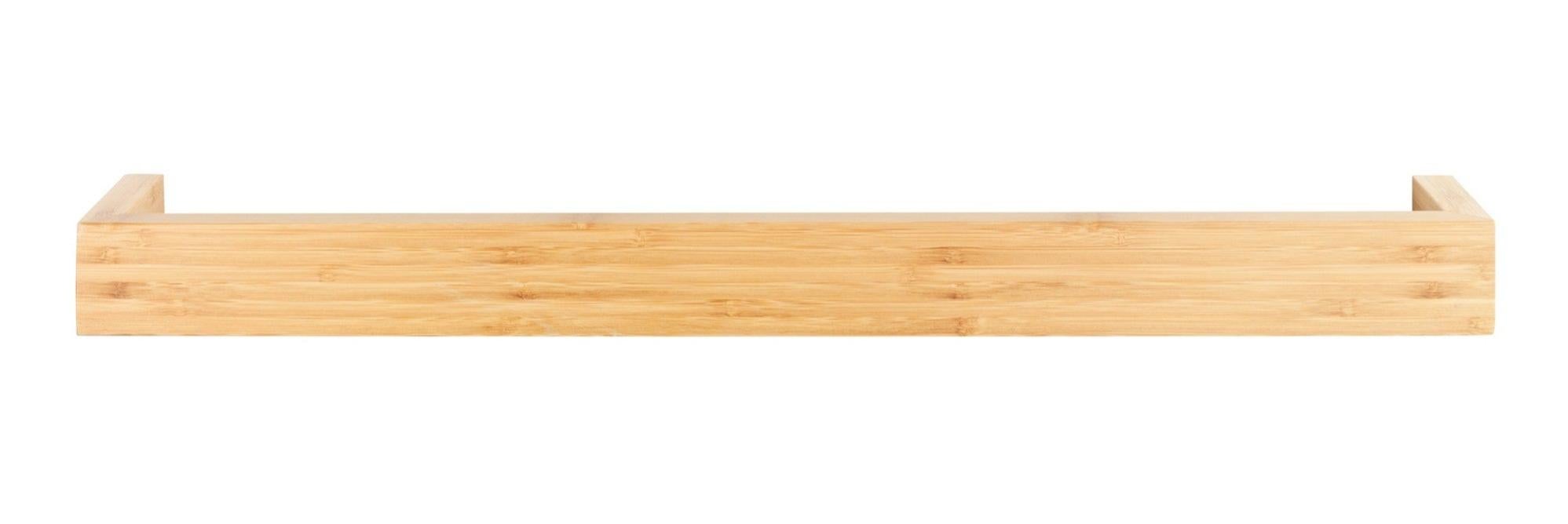 Toallero bambusa marrónaspecto madera 60x5 cm