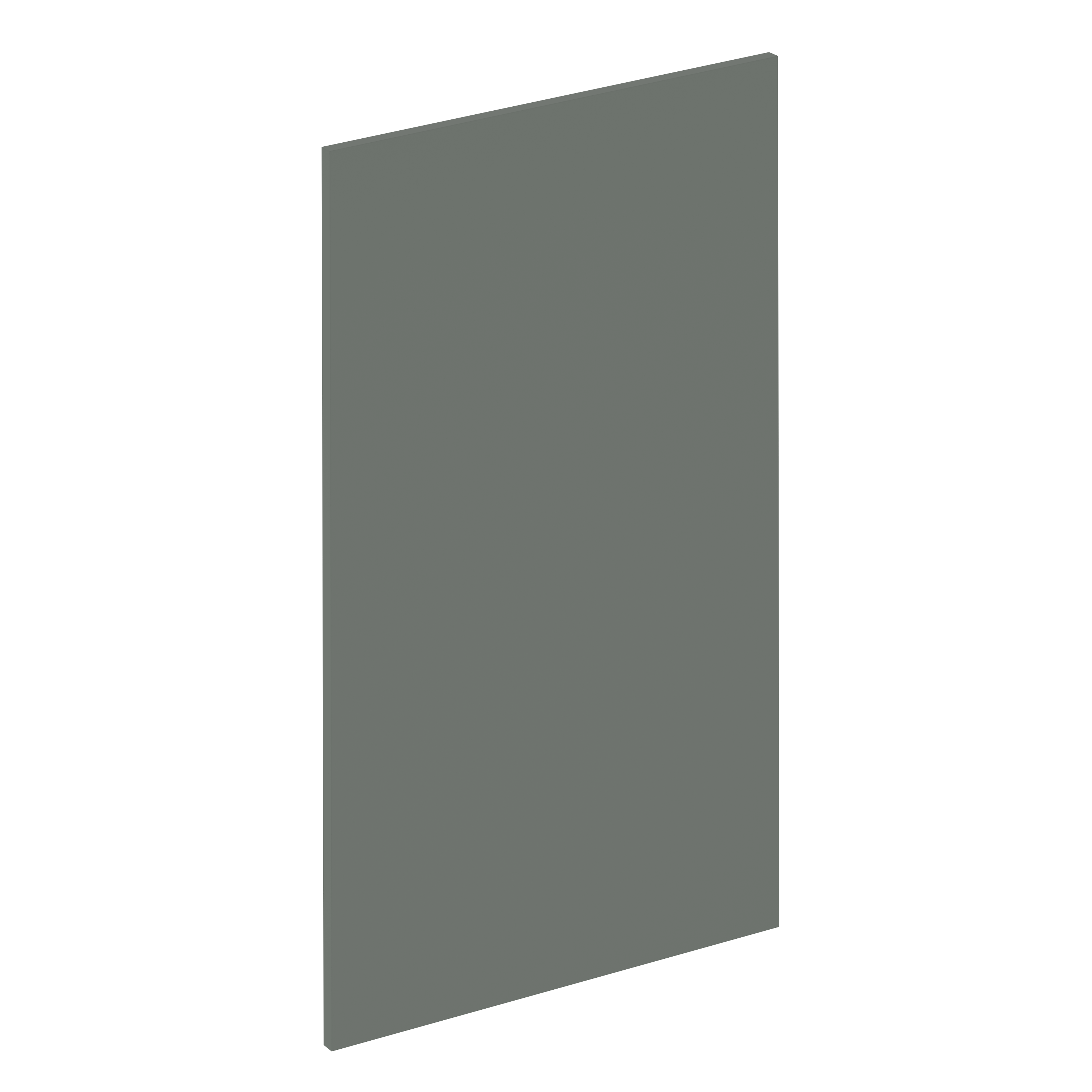 Puerta para mueble de cocina vienne verde mate h 102.4 x l 60 cm
