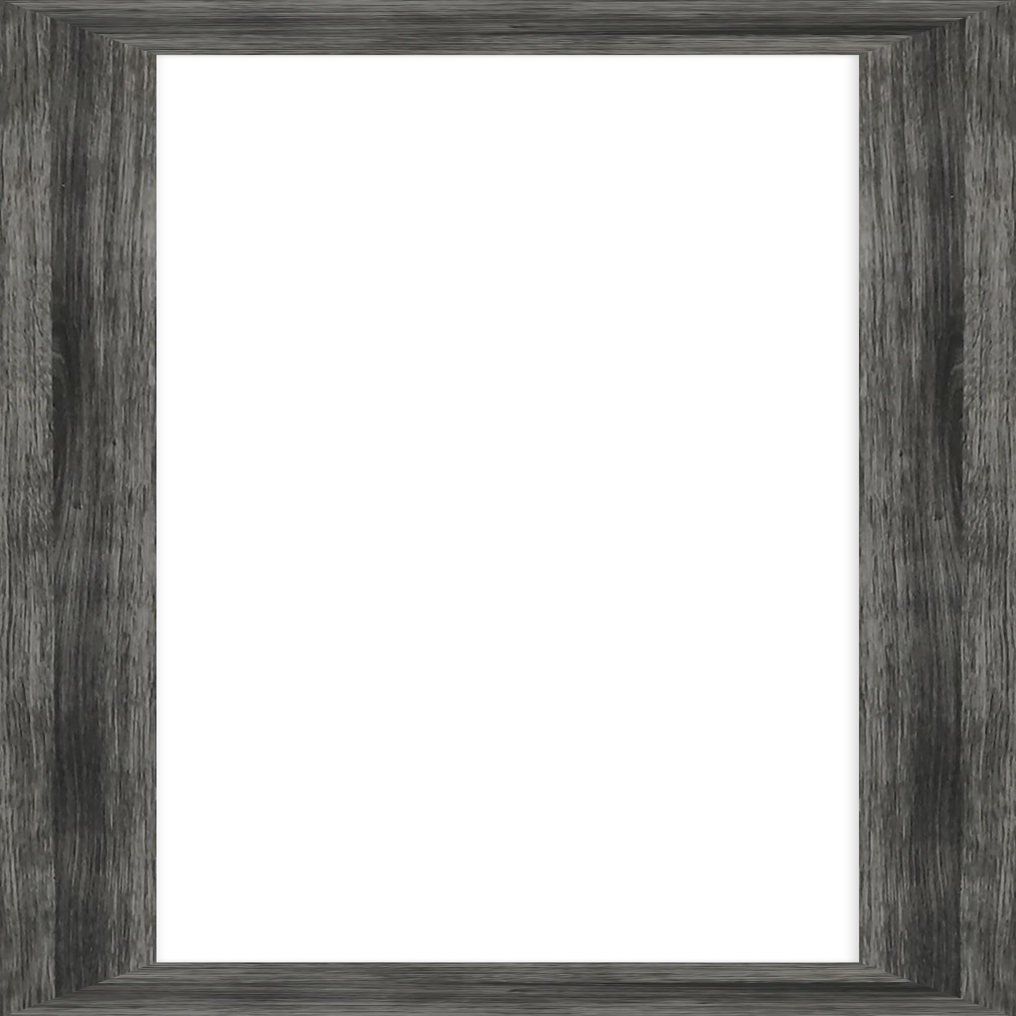 Espejo enmarcado rectangular Montana negro 158 x 58 cm