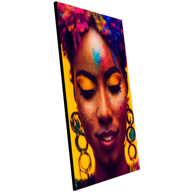 Cuadros Decorativos De Pared Beautiful African Woman Abstracto Sin Marco  Hogar .