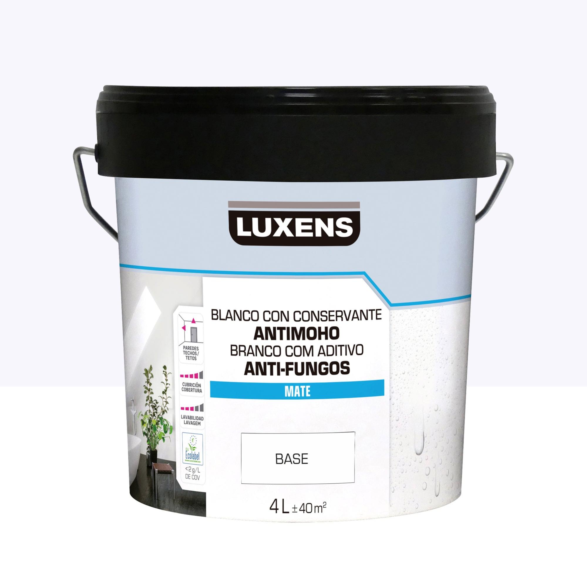 Pintura de interior luxens mate 0507-r40b 4l