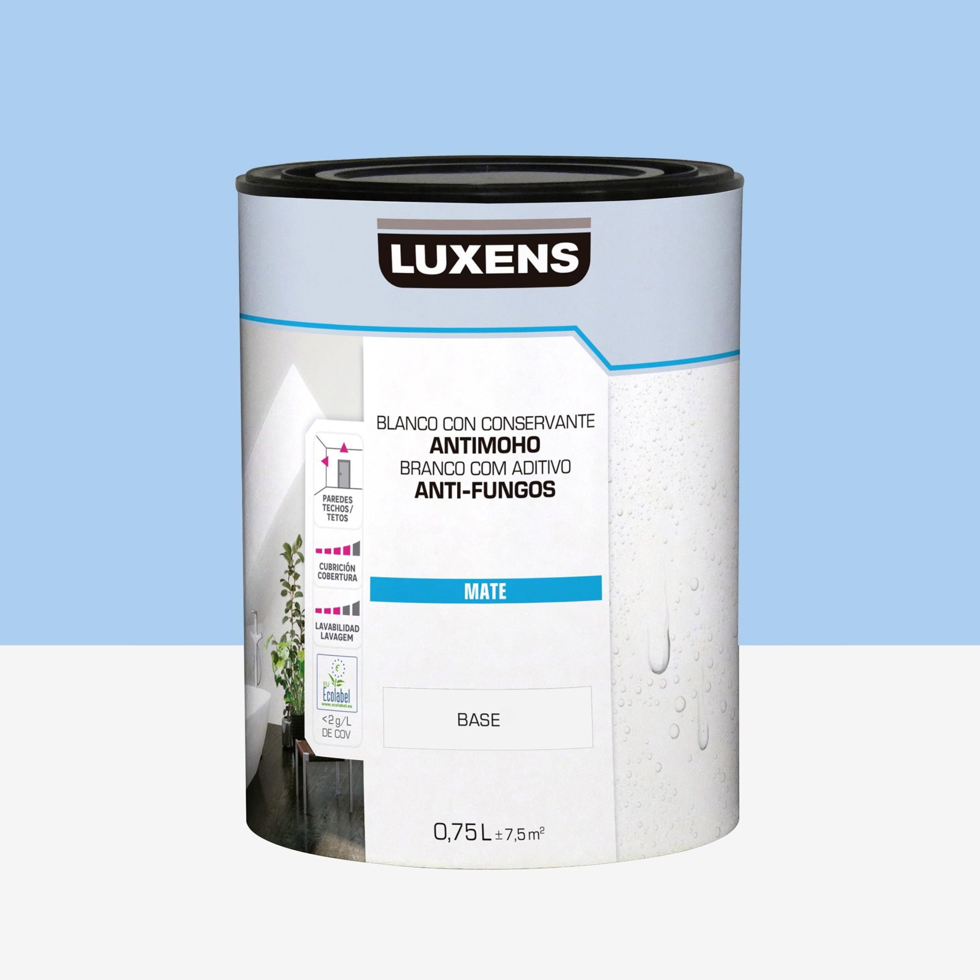 Pintura de interior luxens mate 1030-r80b 750ml