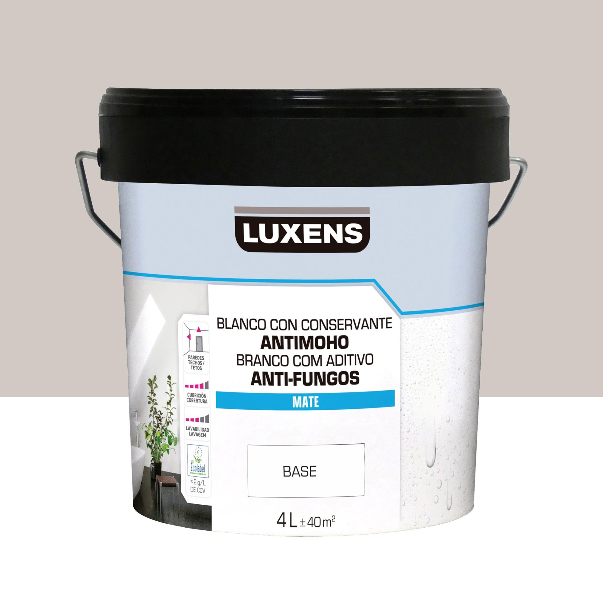 Pintura de interior luxens color a tu gusto topo suave luminoso mate 4l