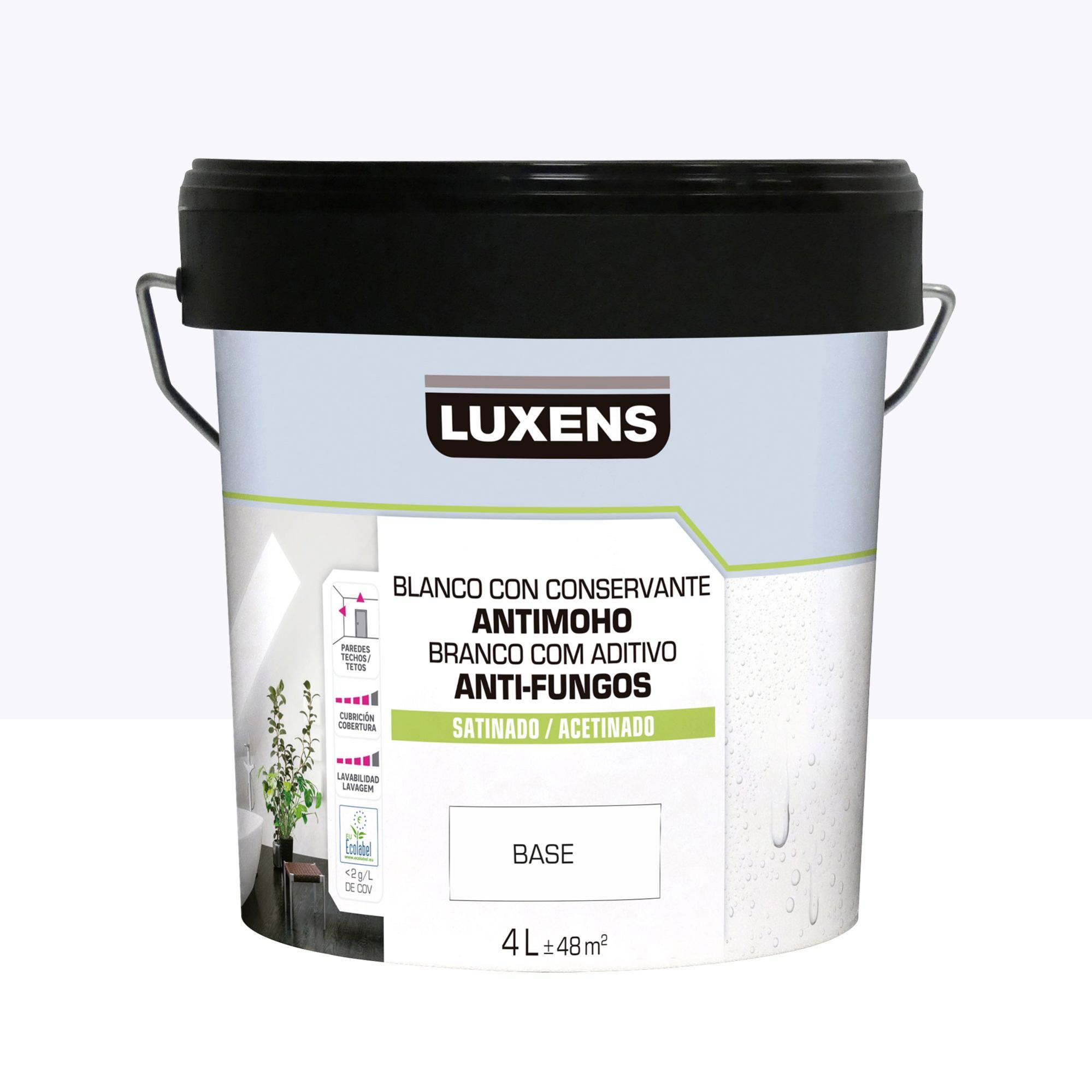 Pintura de interior luxens satinado 0507-r40b 4l