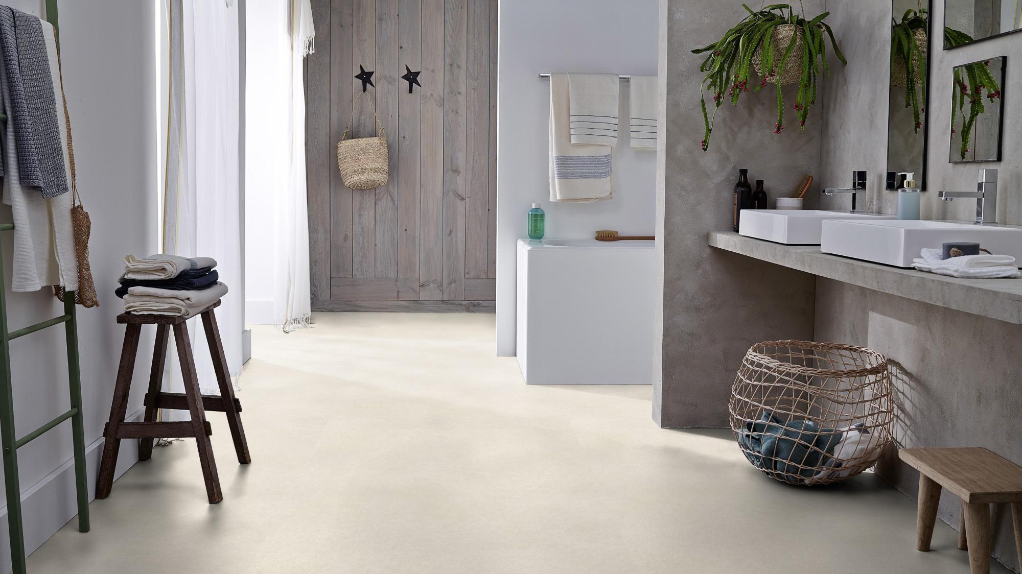 Suelo vinílico rollo tarkett beige 2m ancho, largo elegible
