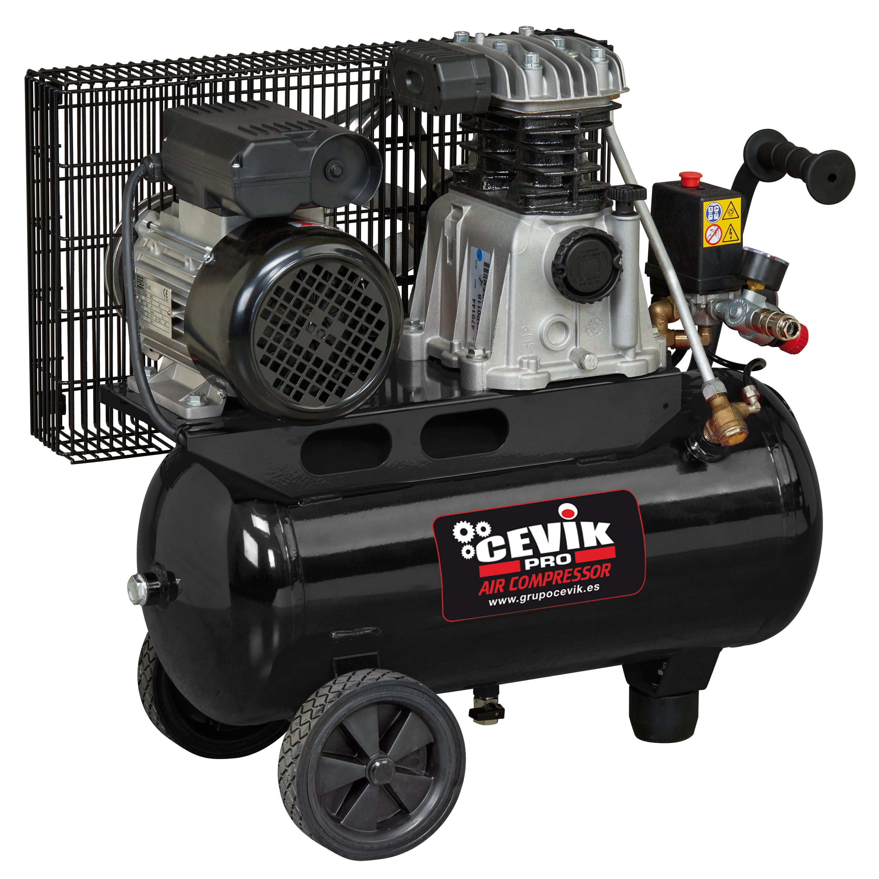 Compresor CEVIK PRO Pro 100Vx de 3 cv y 100l de depósito