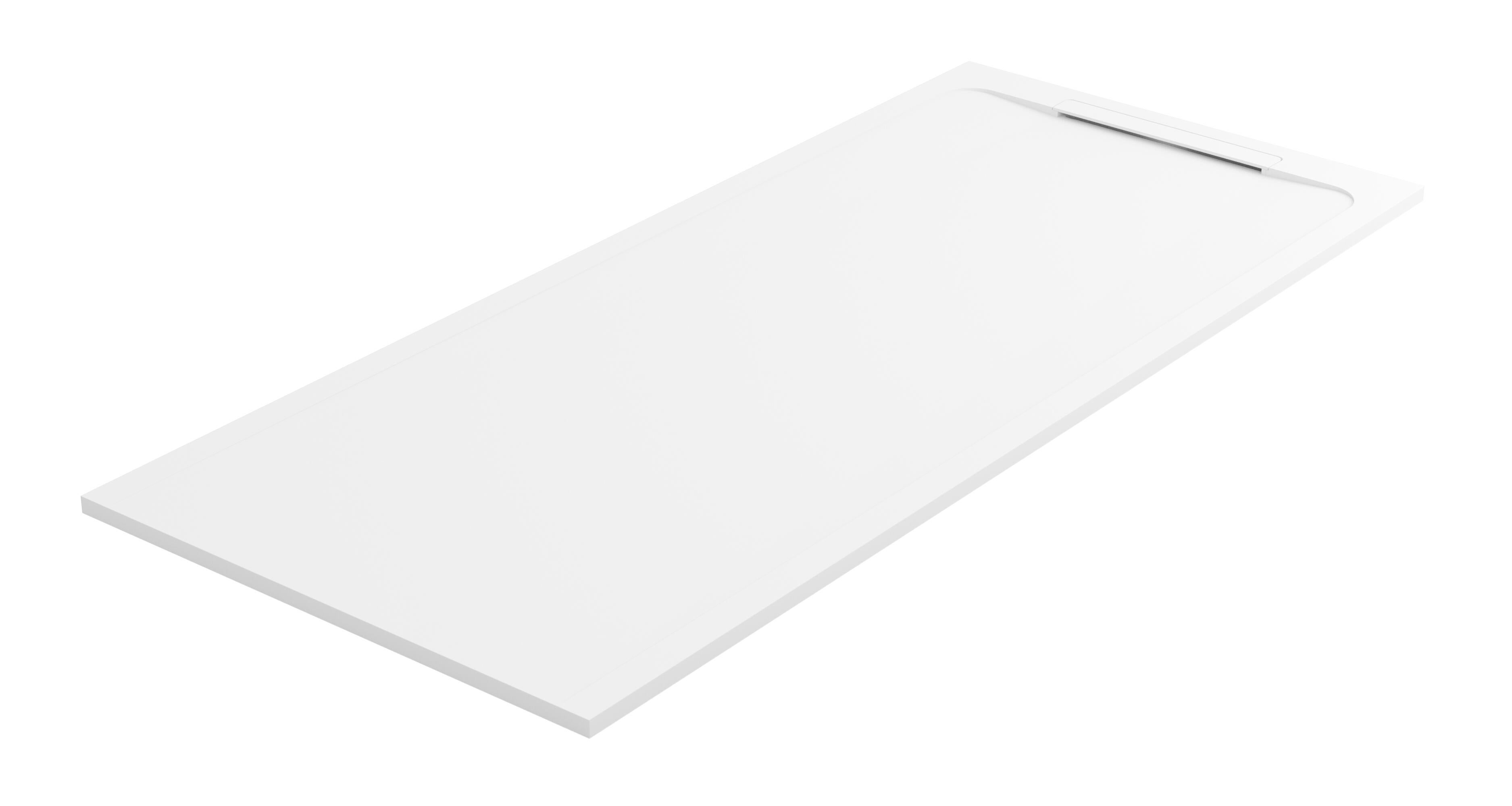 Plato de ducha huno 160x80 cm blanco