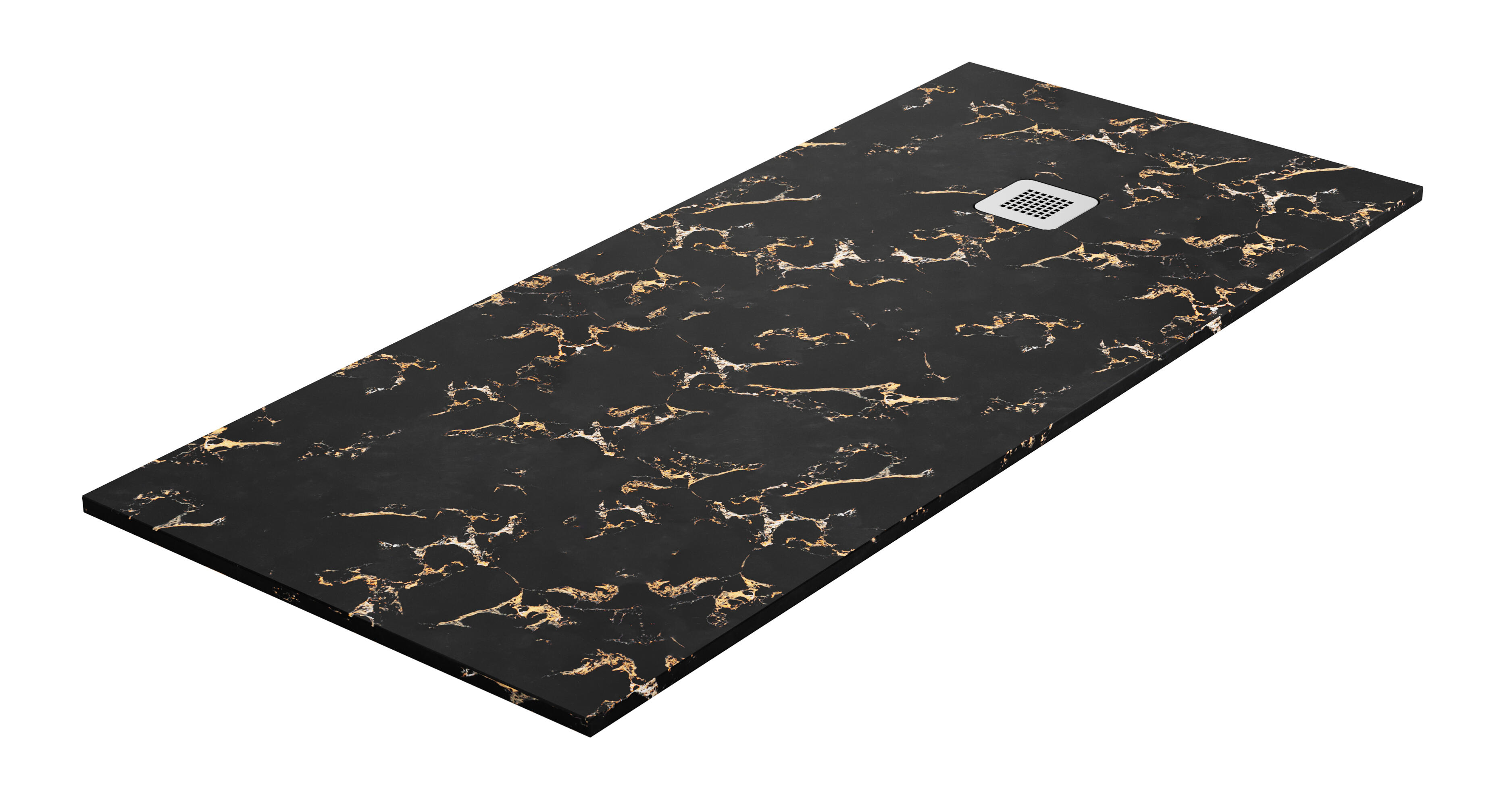 Plato de ducha kioto 160x70 cm negro