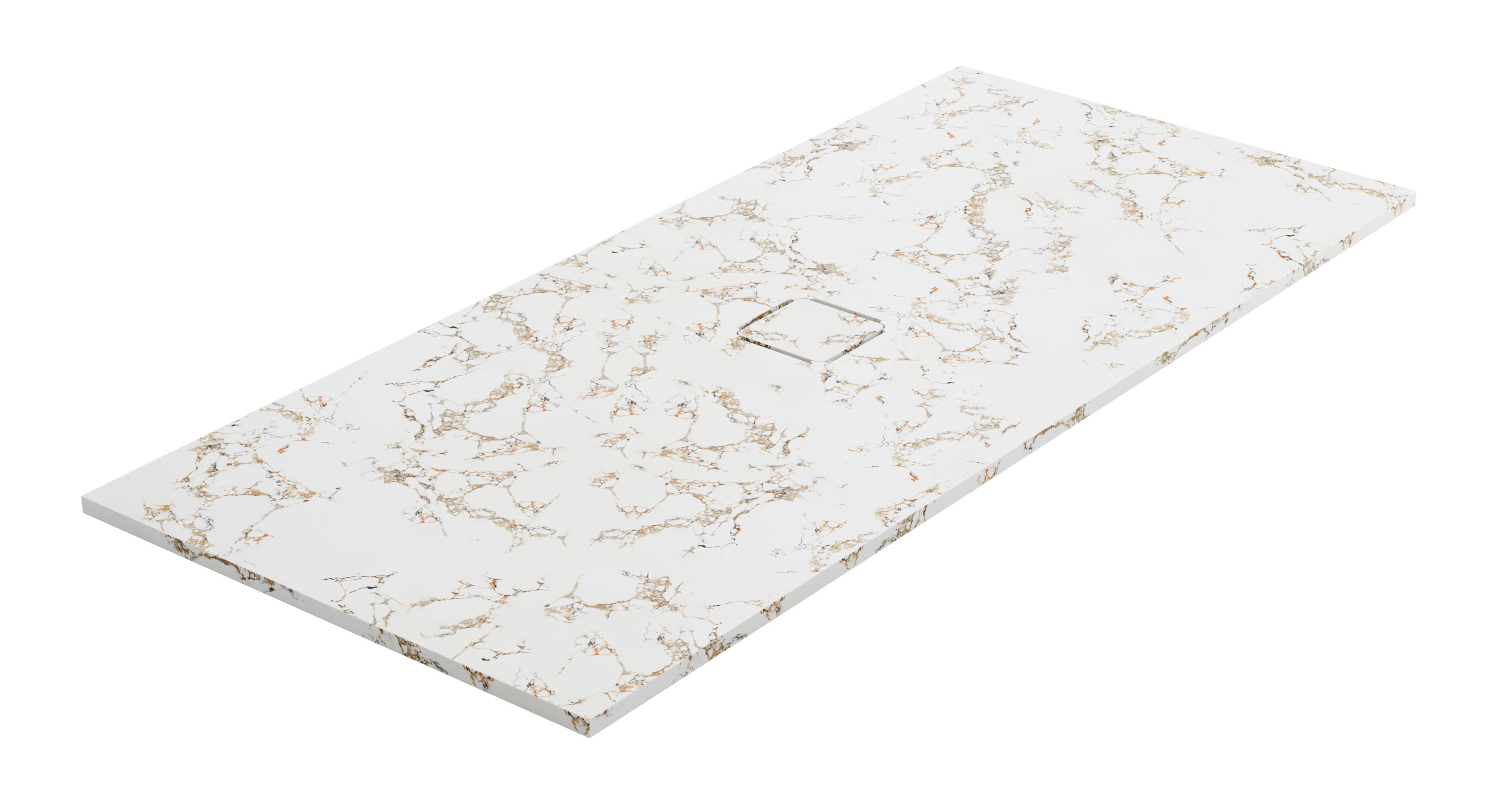 Plato de ducha kue 100x70 cm blanco