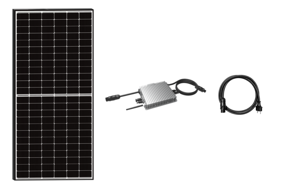 Kit solar 2 paneles TAURUS by Eco Green Energy 450W + micro inversor 0,6 kw  TG