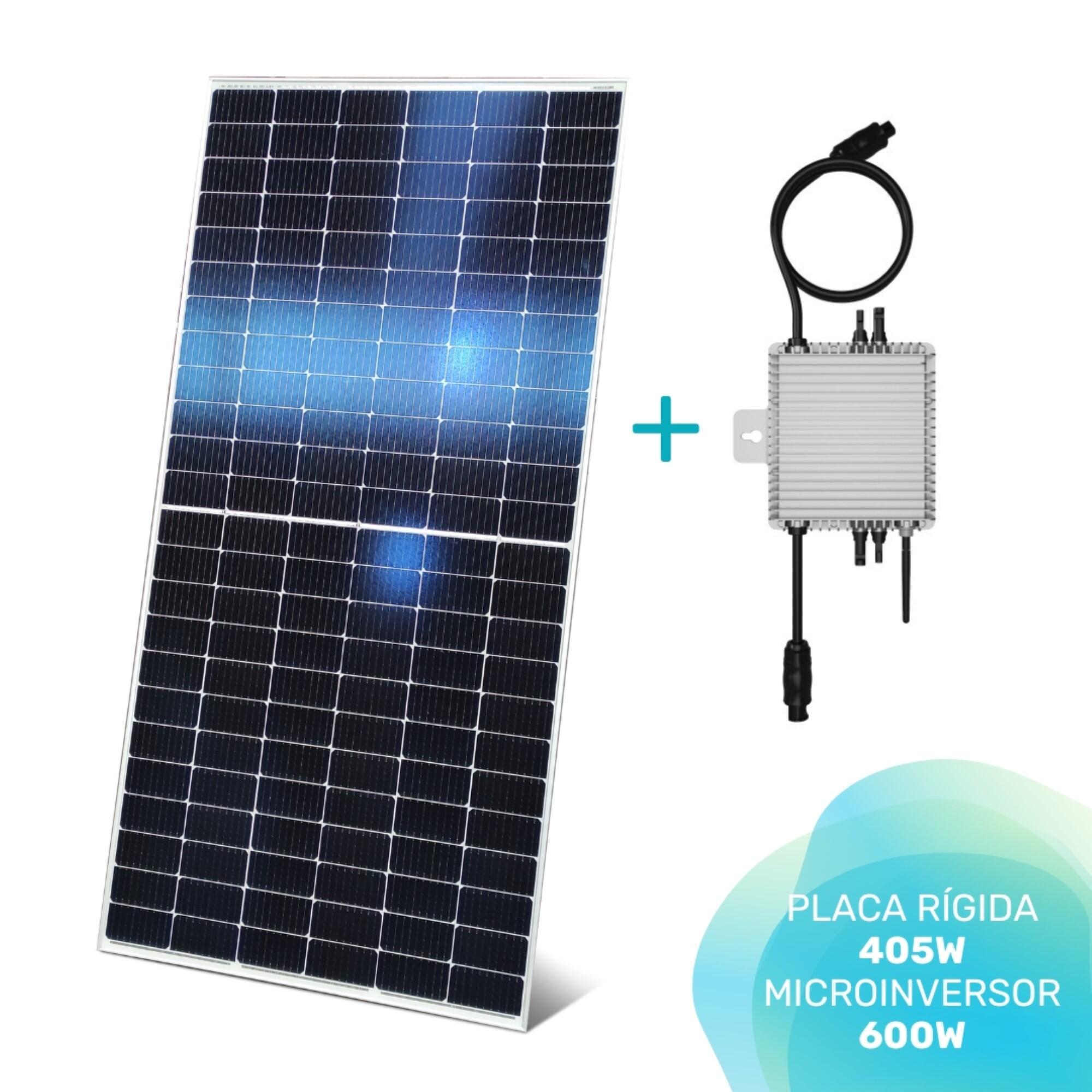 Kit solar fotovoltaico autoinstalable taurus renovables 405w bf 600w + cable