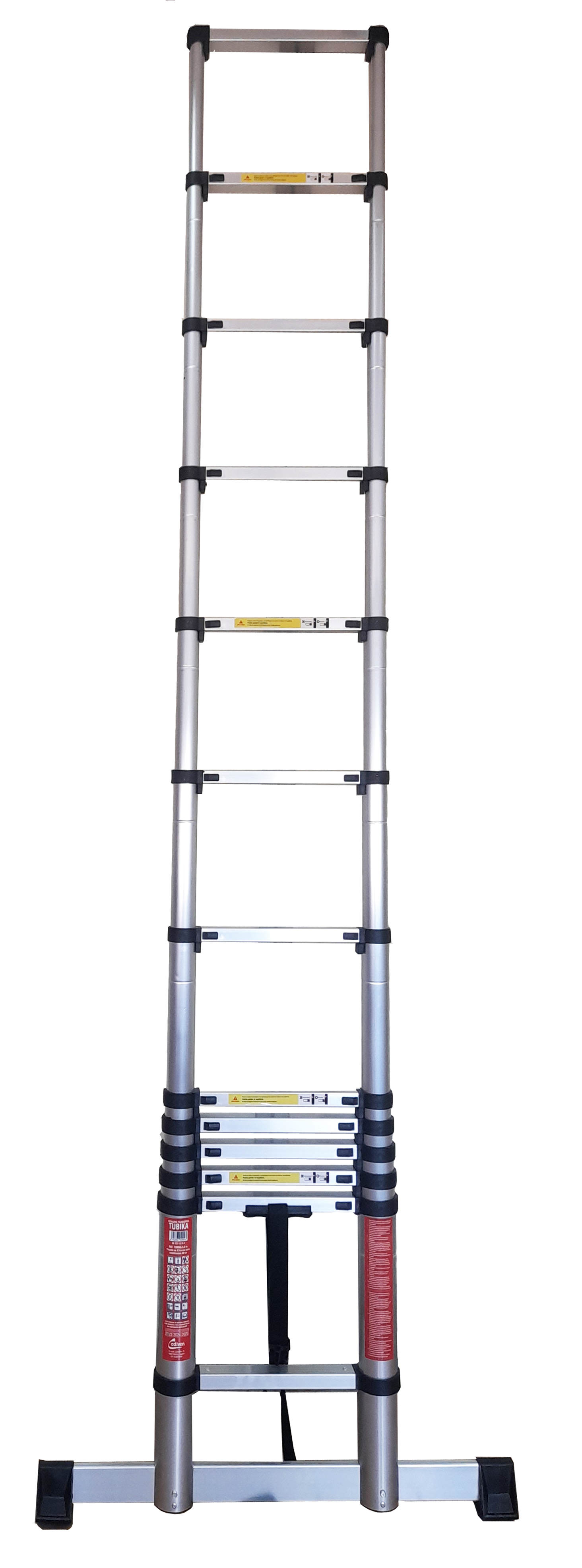 Escalera plegable tubika 10 peldaños 3,2 m de altura máxima