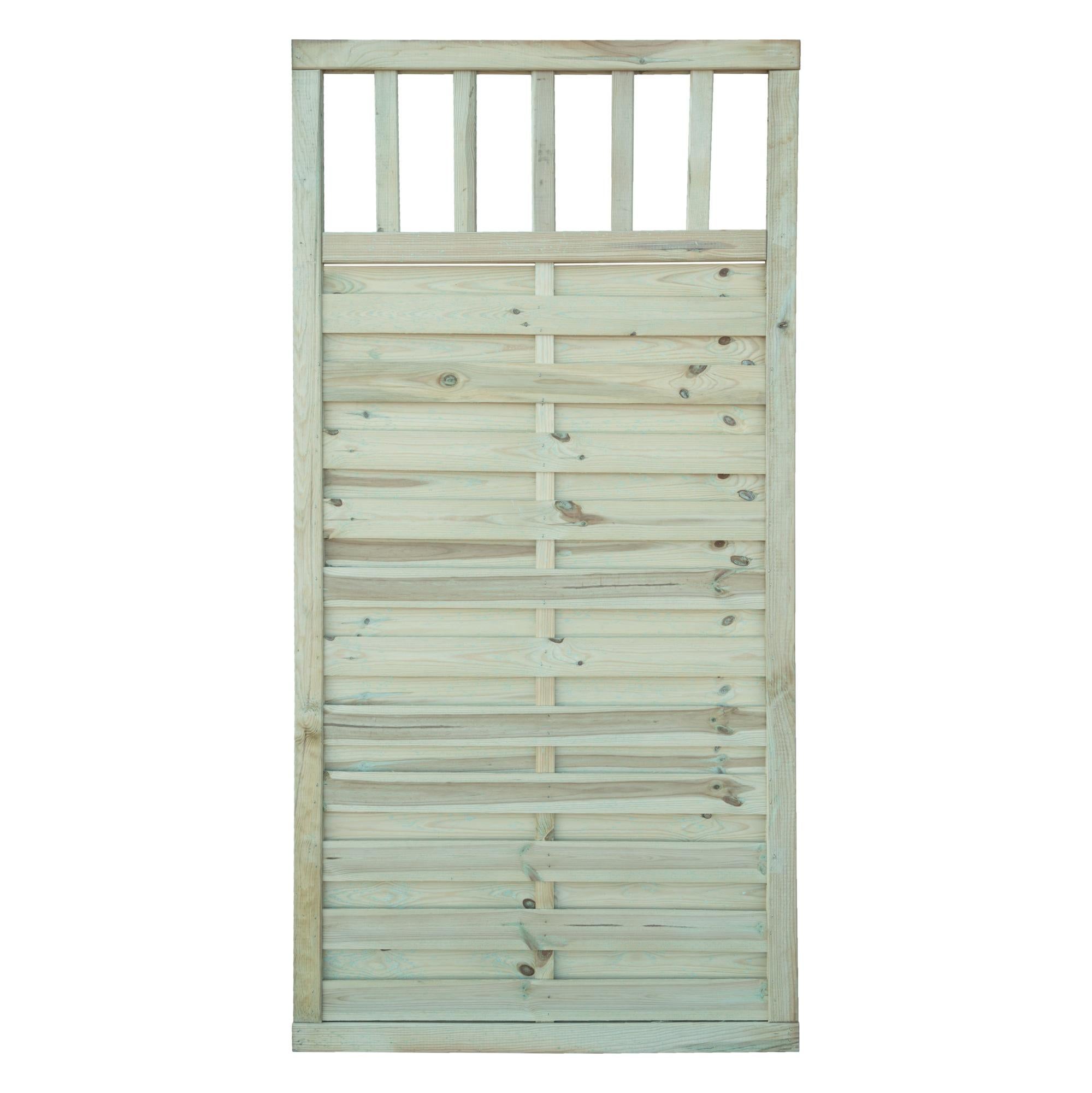 Panel de madera con rejilla 90x180 cm