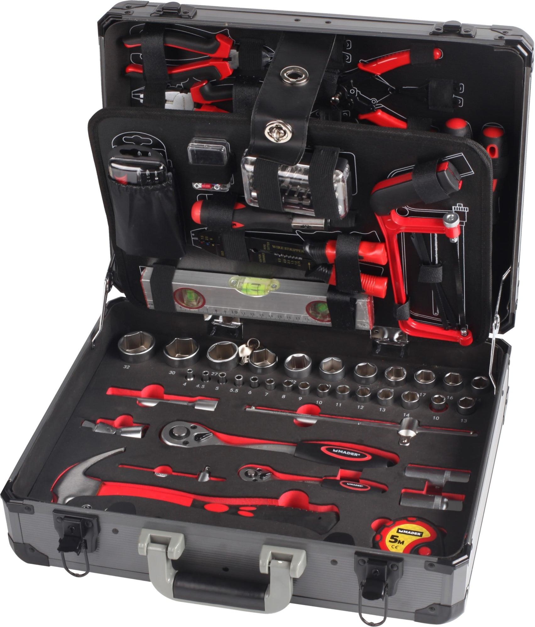 Caja de herramientas 123 unidades Leroy