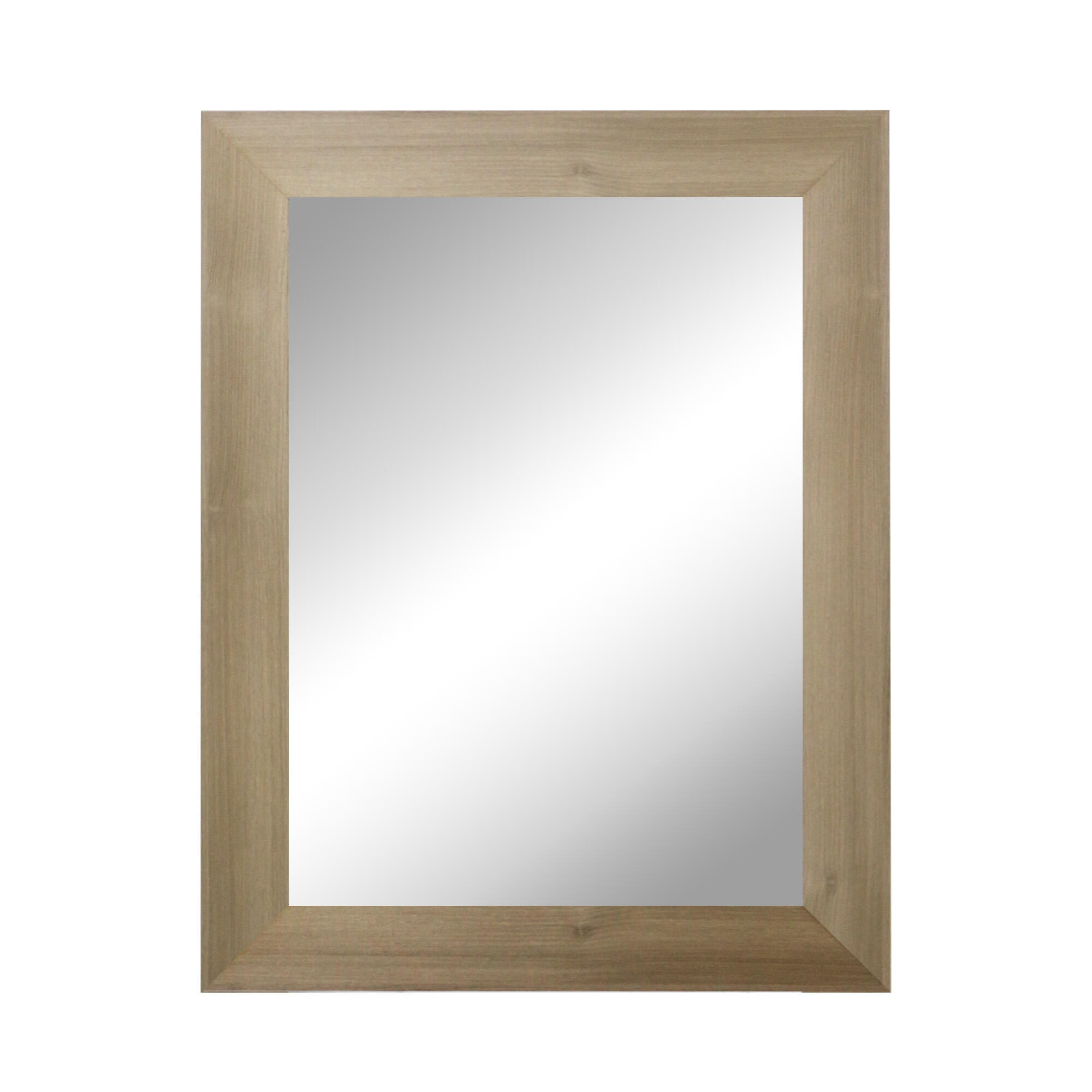 Espejo decorativo rectangular promo 1061 80x120 cm haya de la marca Sin marca