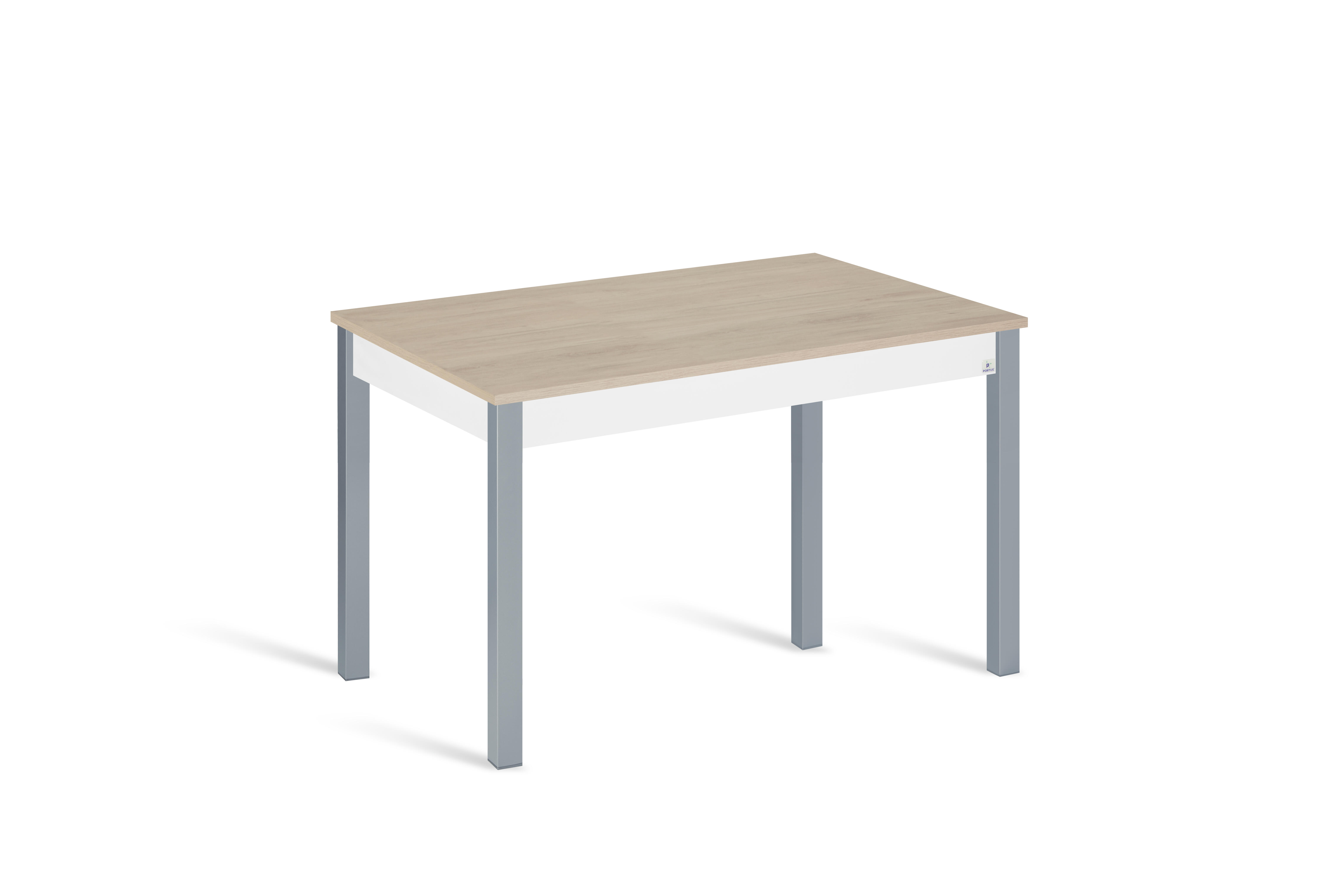 Mesa de cocina extensible phyna (110-160)x70 cm color roble