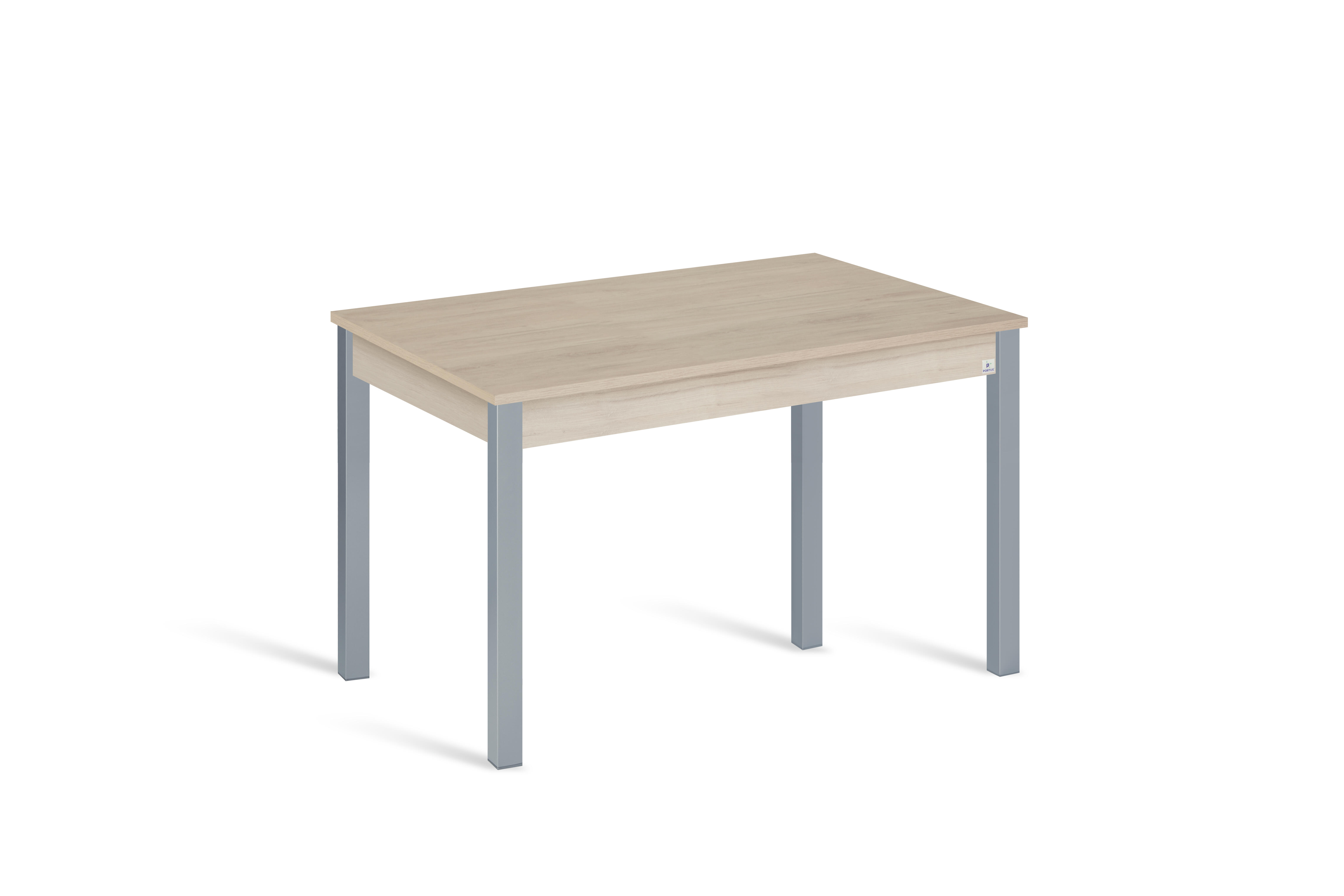Mesa de cocina extensible phyna (110-160)x70 cm color roble