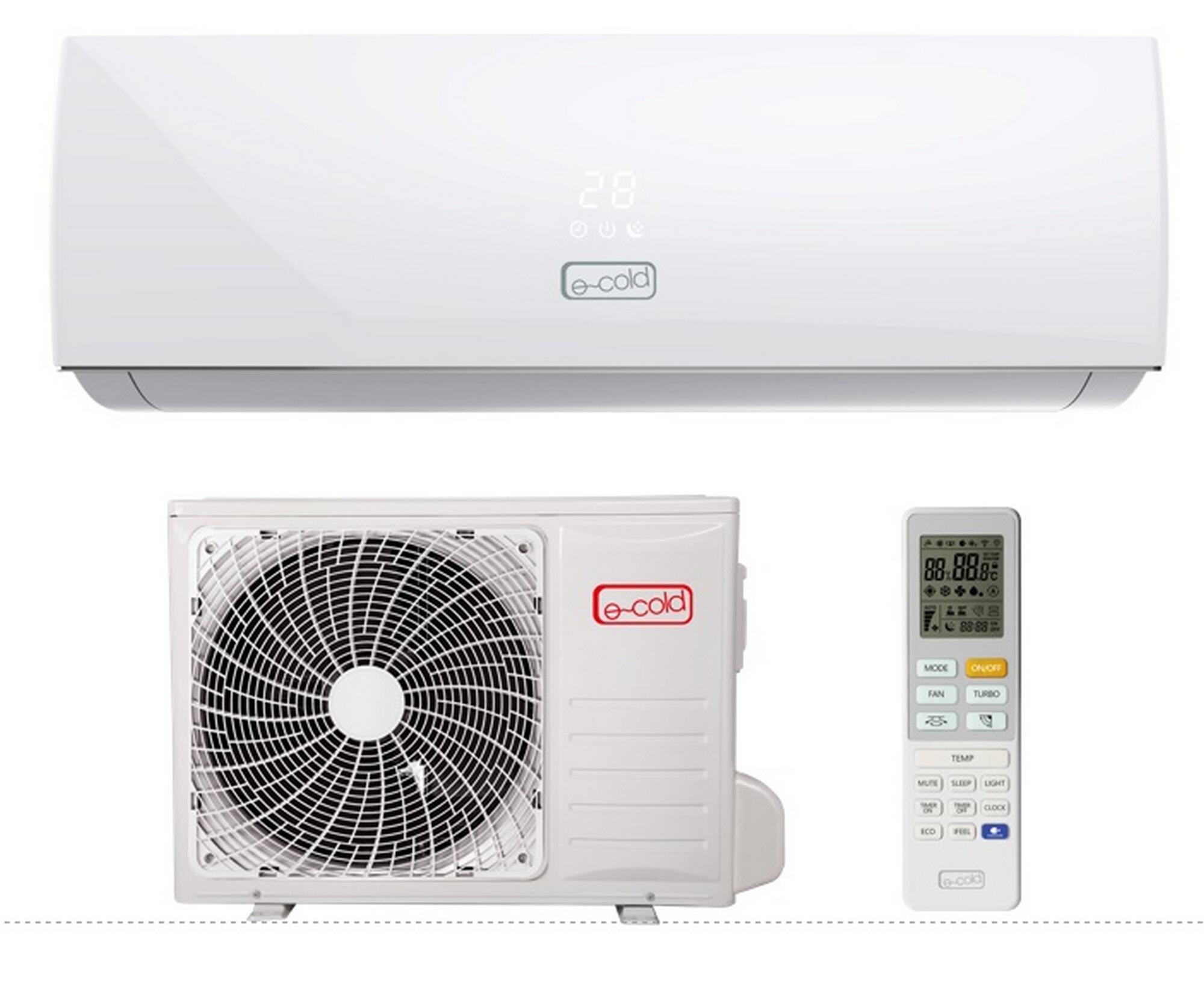 Aire acondicionado 1x1 inverter ecold eco-18db-w 4300 fg