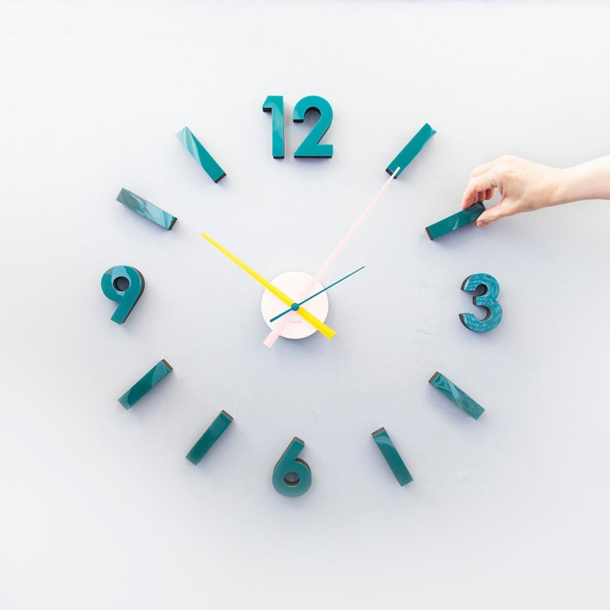 Reloj de pared redondo de 40 cm Leroy Merlin