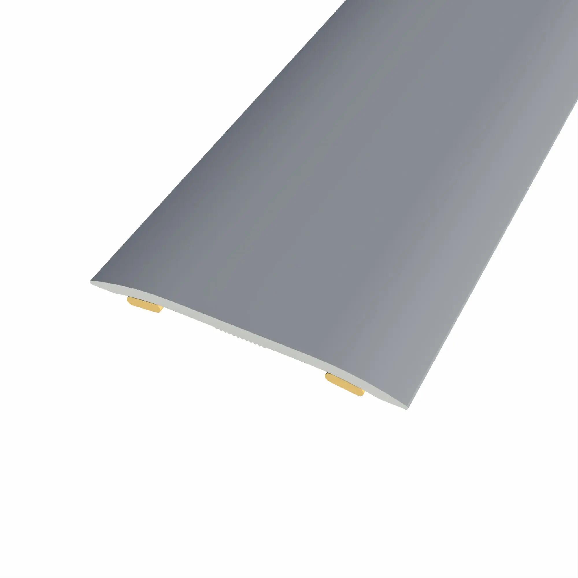 Perfil de dilatación de aluminio gris / plata 183 cm cer510