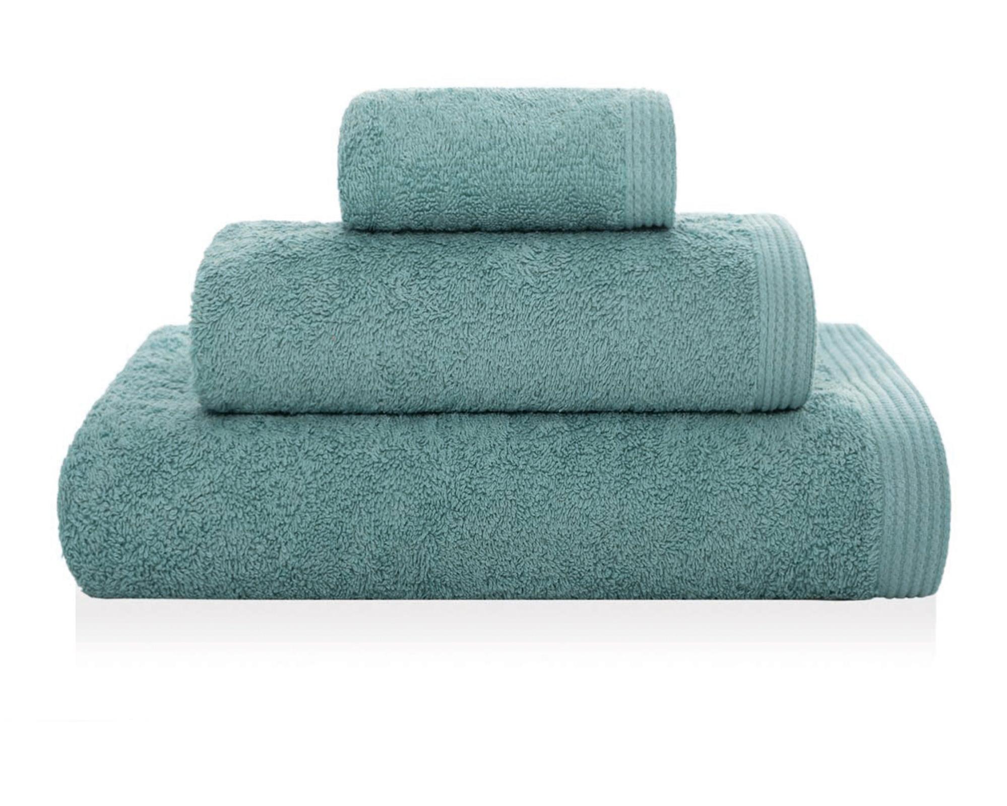Toalla De Baño SKL Home De Algodón - Rayas Jacquard, Suave Y Absorbente, 27x50 Pulgadas