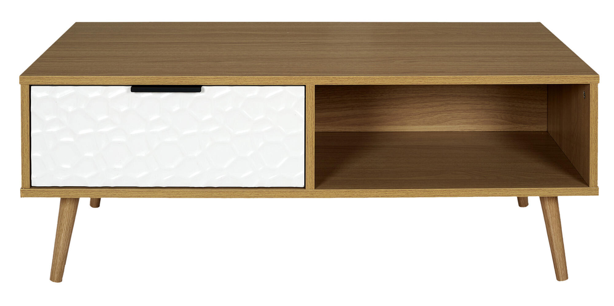 Mexa de centro sven rectangular de mdf color blanco de 100x100x50cm de la marca Sin marca