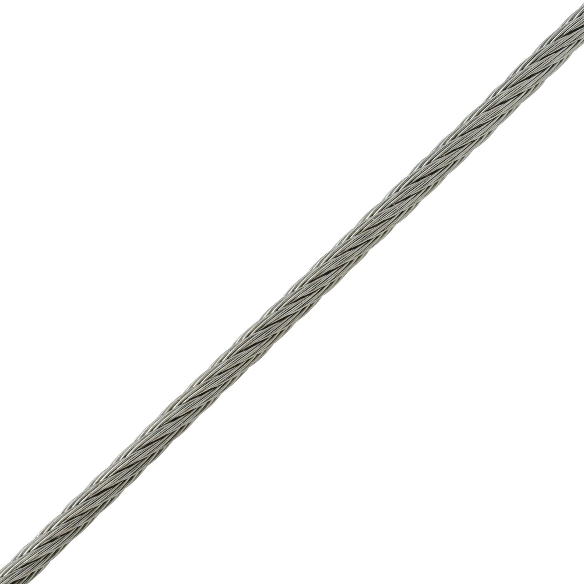 Cable de acero de 1.5mm de ø y 10 m de longitud