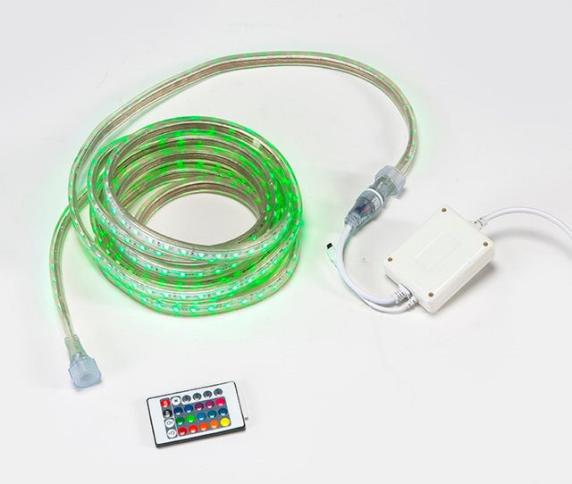 TIRA DE LUCES LED RGB SMD5050 PROGRAMABLES DE 2M CONEXION USB PARA EXTERIOR  IP65 WATERPROOF