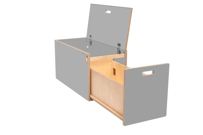 Los kit para convertir tu furgoneta en camper arrasan. Y ya los vende Leroy Merlin 8 Motor16 Kit camper furgoneta baul dcha talla M Pirineos 420x375x800mm(altoxanchoxfondo) - 1