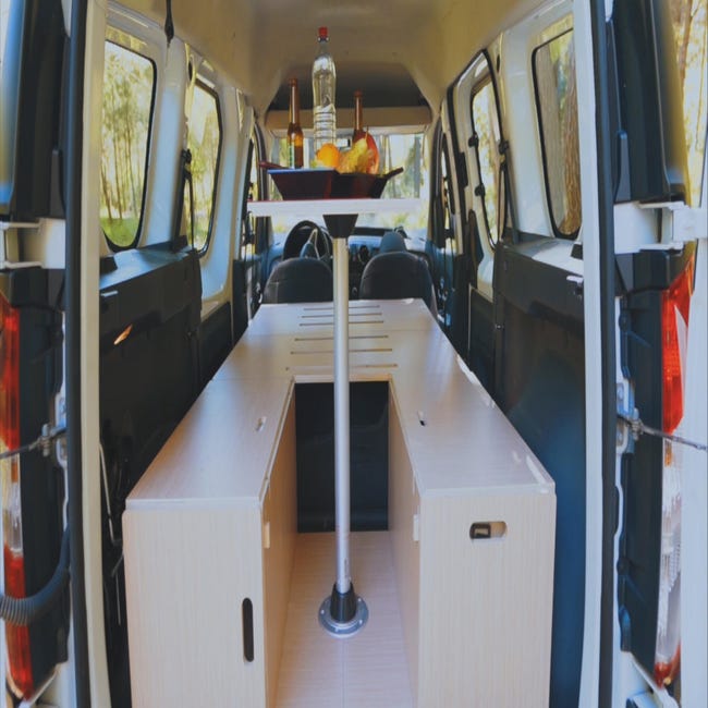 Kit camper furgoneta mesa y suelo talla M Siberia de 450x800mm (tap de  mesa)