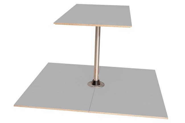 Los kit para convertir tu furgoneta en camper arrasan. Y ya los vende Leroy Merlin 4 Motor16 Kit camper furgoneta mesa y suelo talla XL Pirineos de 600x1200mm (tada de mesa) - 1