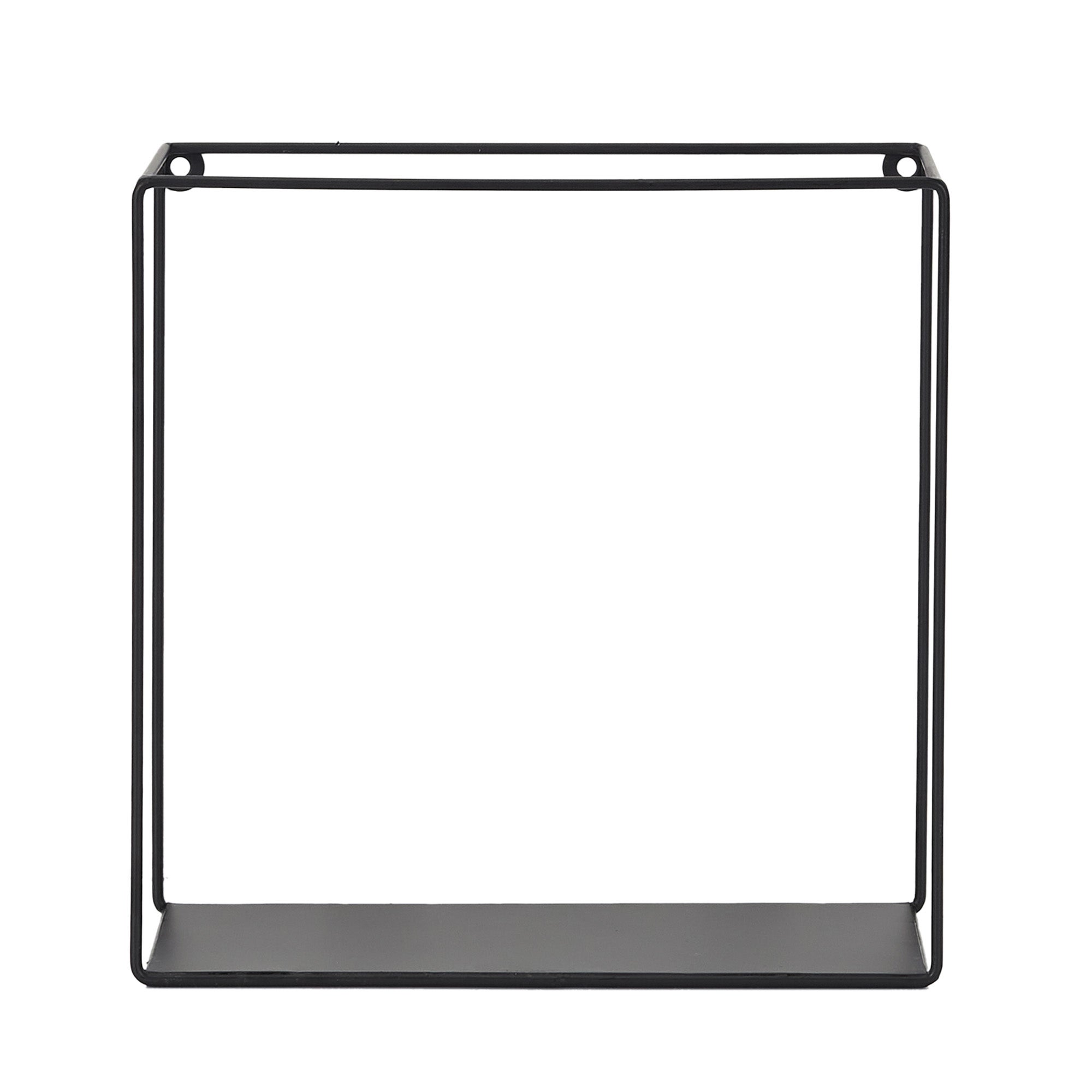 Set 3 estantes metal negro de 30x30x10 cm (anchoxaltoxfondo) de la marca Sin marca
