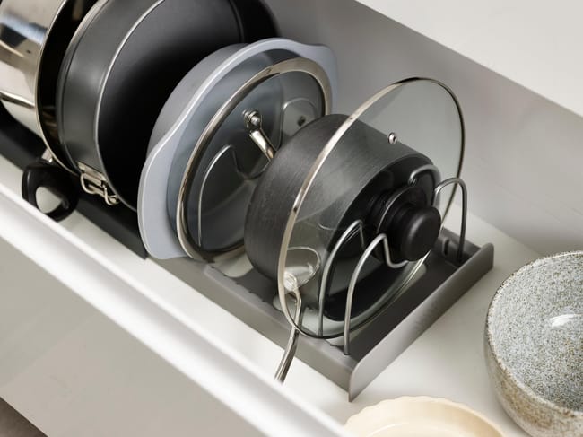 Organizador extensible de utensilios JOSEPH JOSEPH gris Leroy Merlin