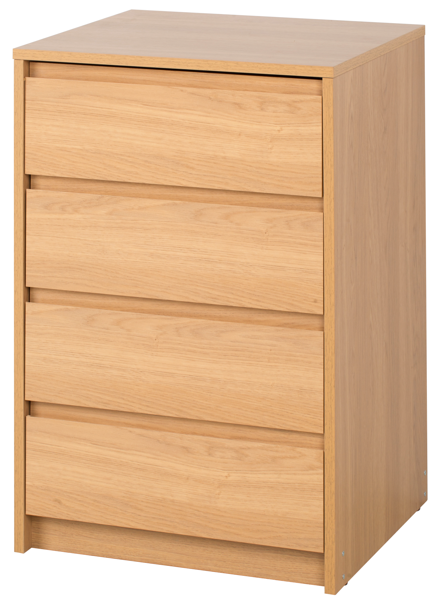 Cajonera One Home 4 cajones 50 cm roble Leroy Merlin