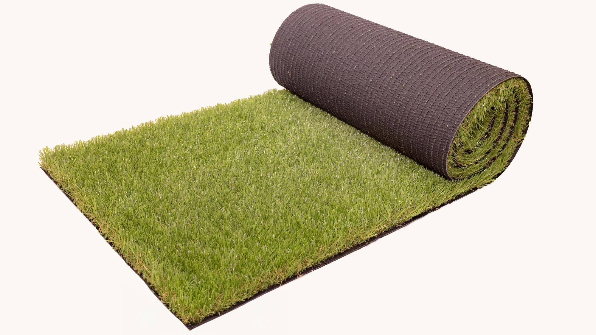 Césped artificial sintra 1x10m y 24 mm de altura de fibras de la marca XAMANEK