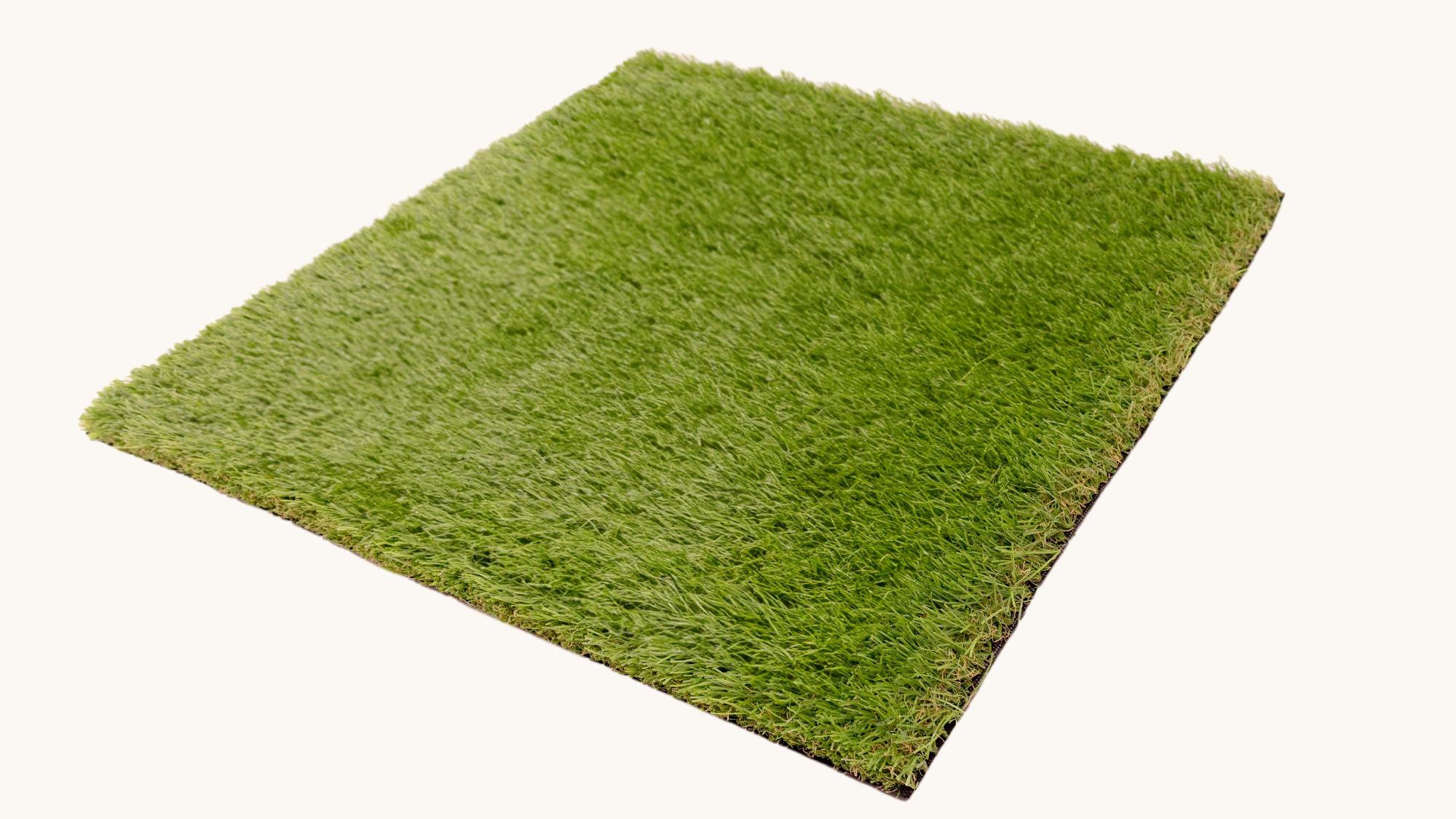 Césped artificial laredo 1x10m y 33 mm de altura de fibras de la marca XAMANEK