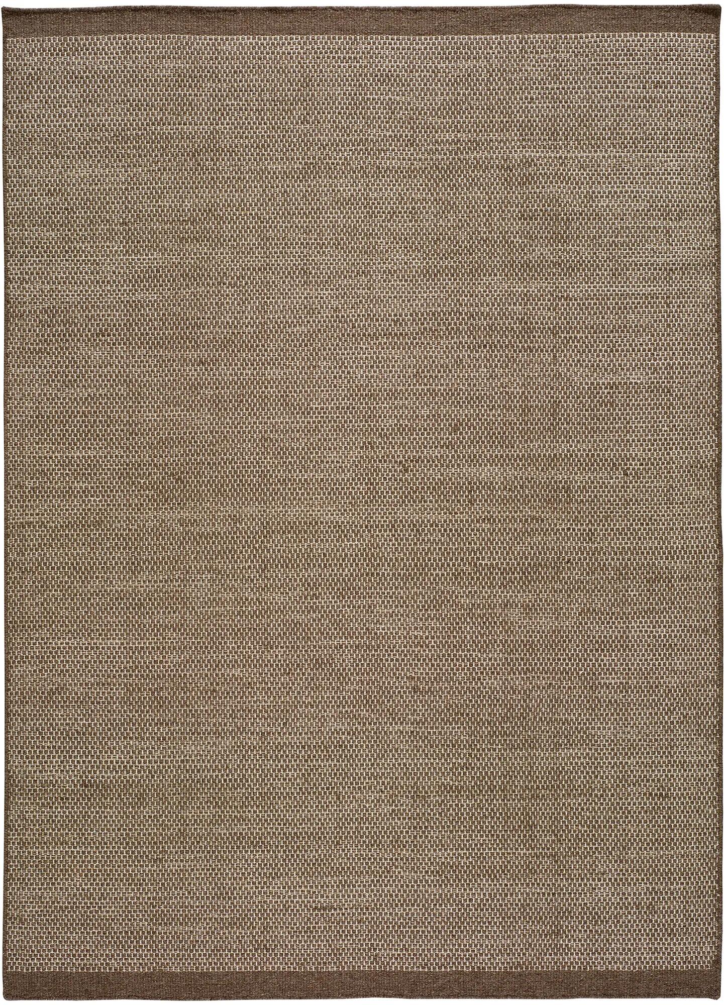 Alfombra lana yoko marrón 120x170cm