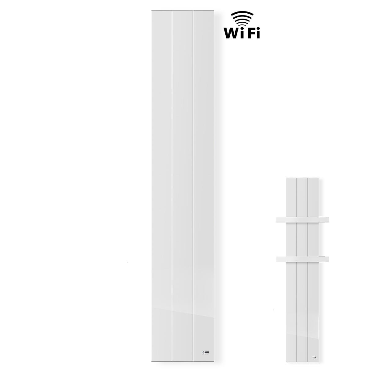 Emisor térmico hjm ixora 1000w blanco wifi + colgadores ixora