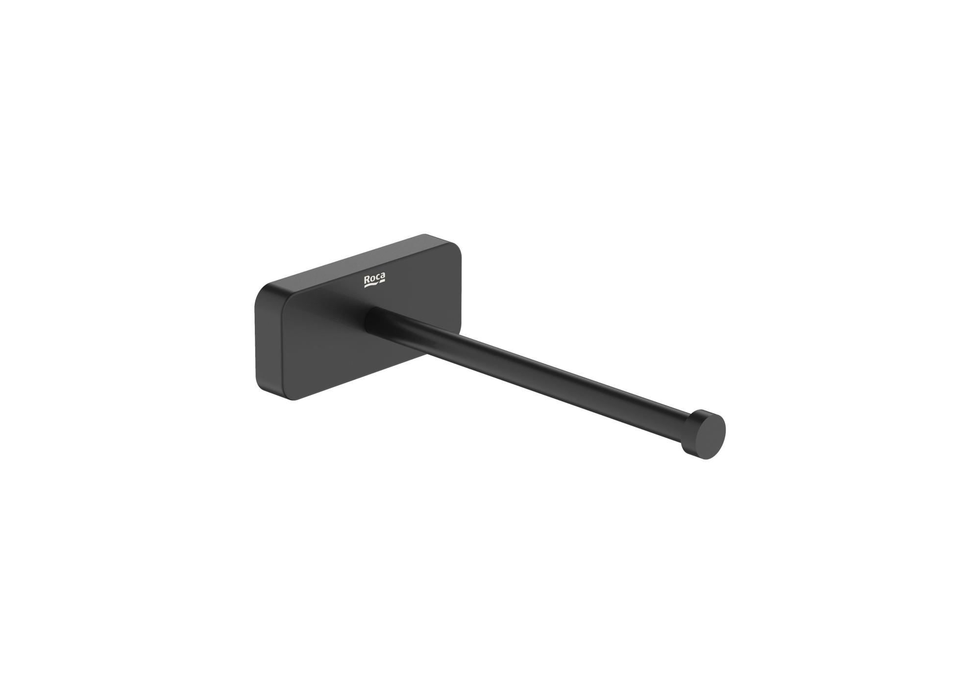 Portarrollo wc roca legacy negro mate 3.2x13.4 cm de la marca ROCA
