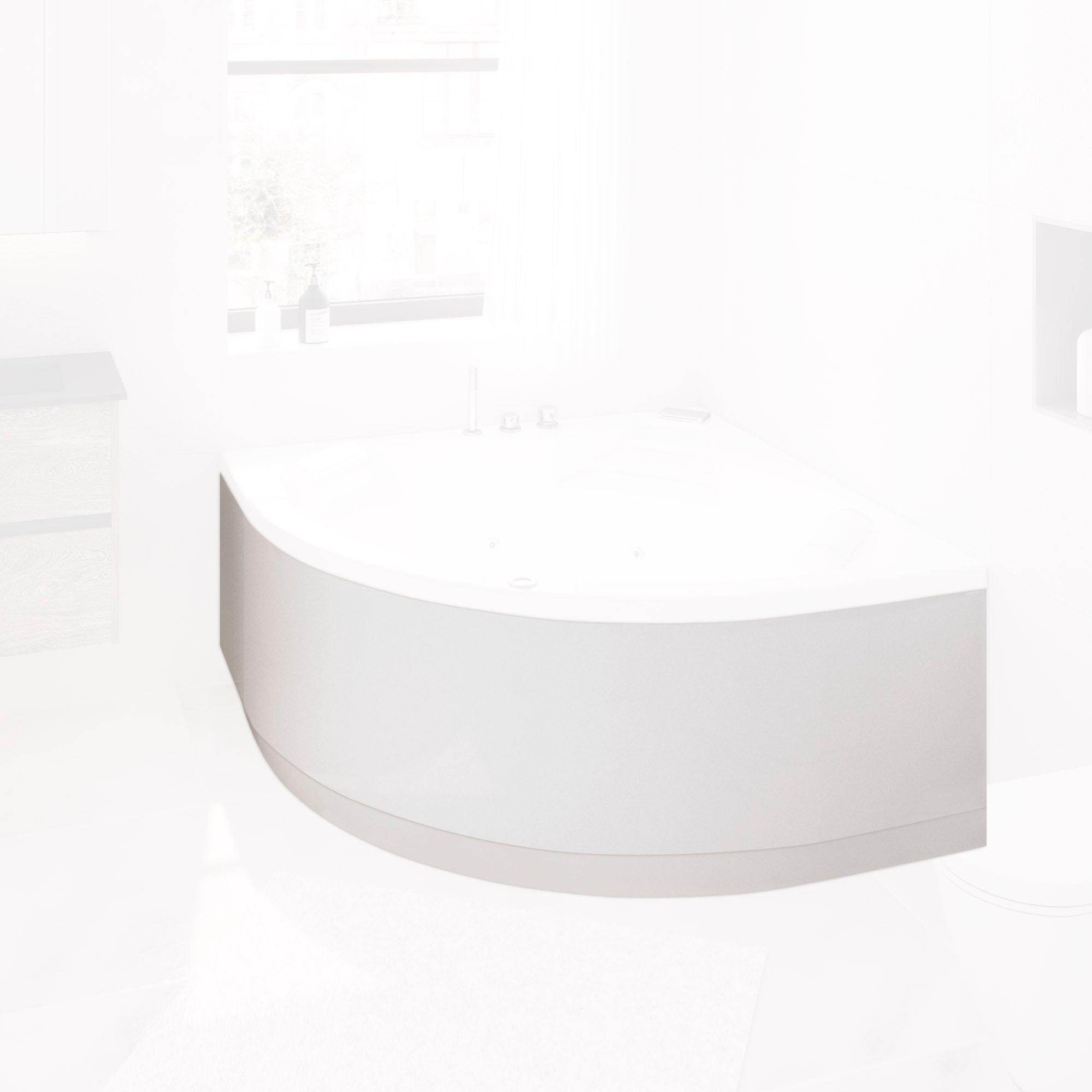 Faldón de bañera optima blanco 55x140 cm