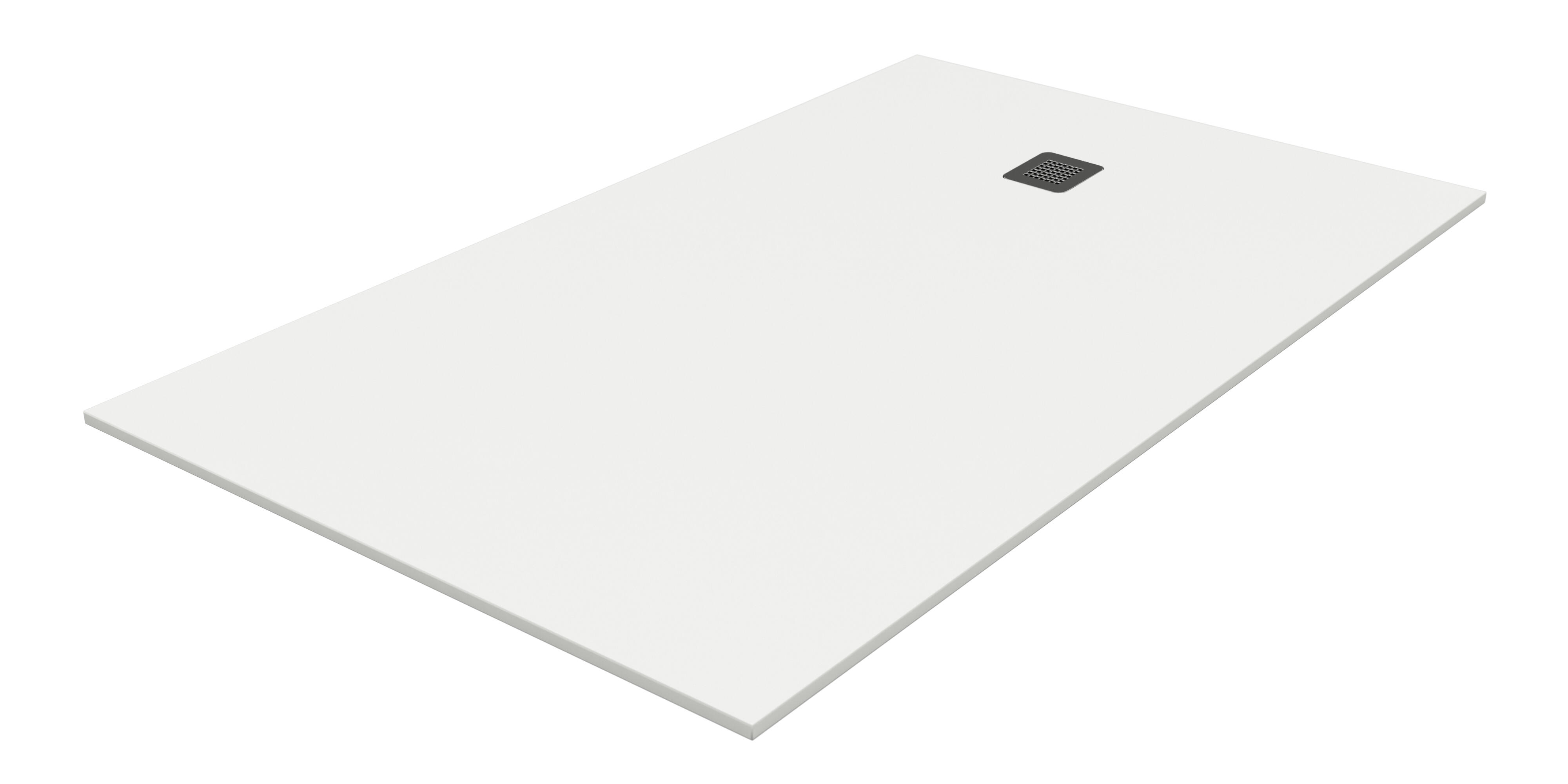 Plato de ducha pietra 150x80 cm blanco de la marca BASINS