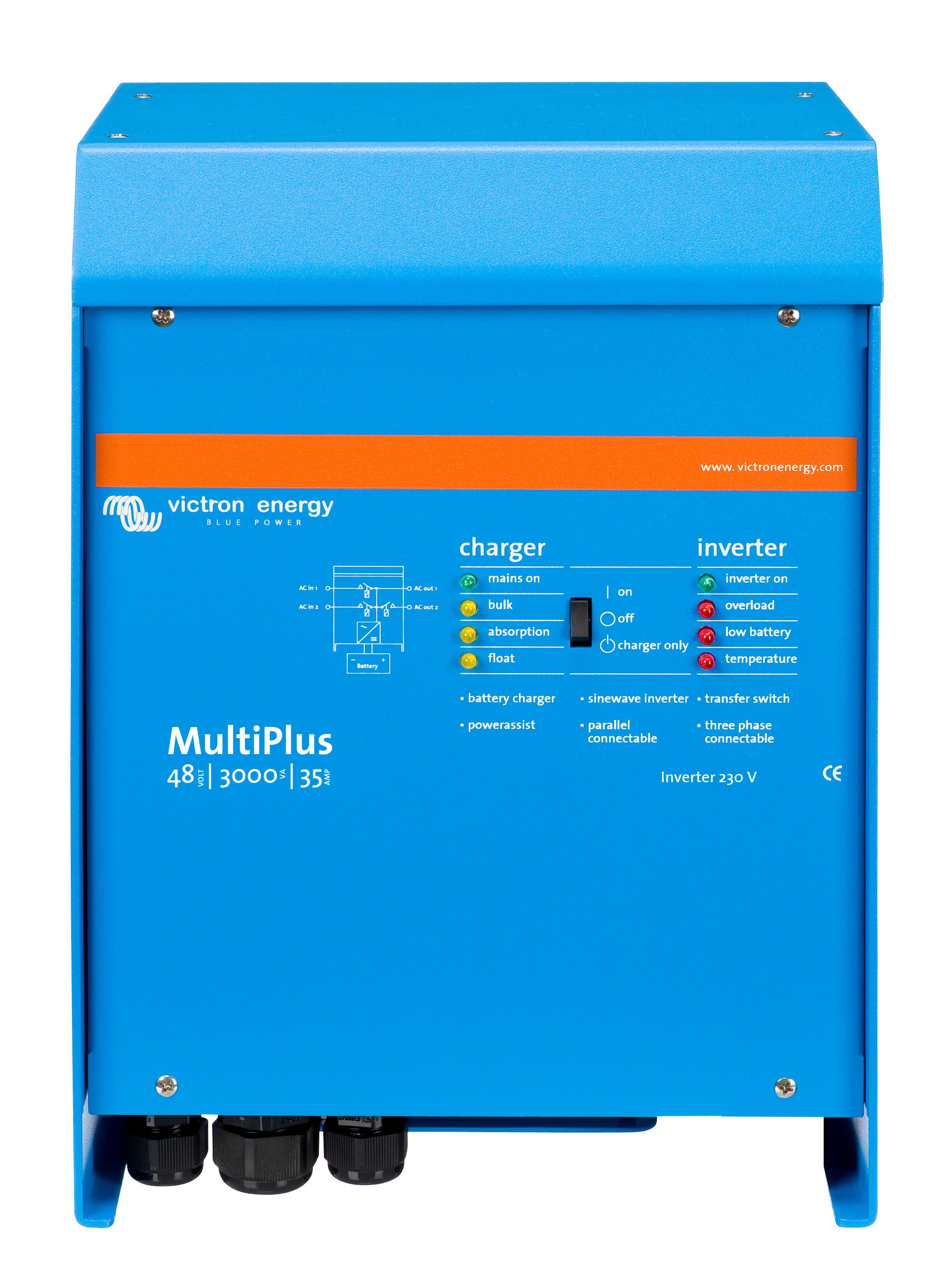 Inversor victron multiplus 48v 3000va 35+16a