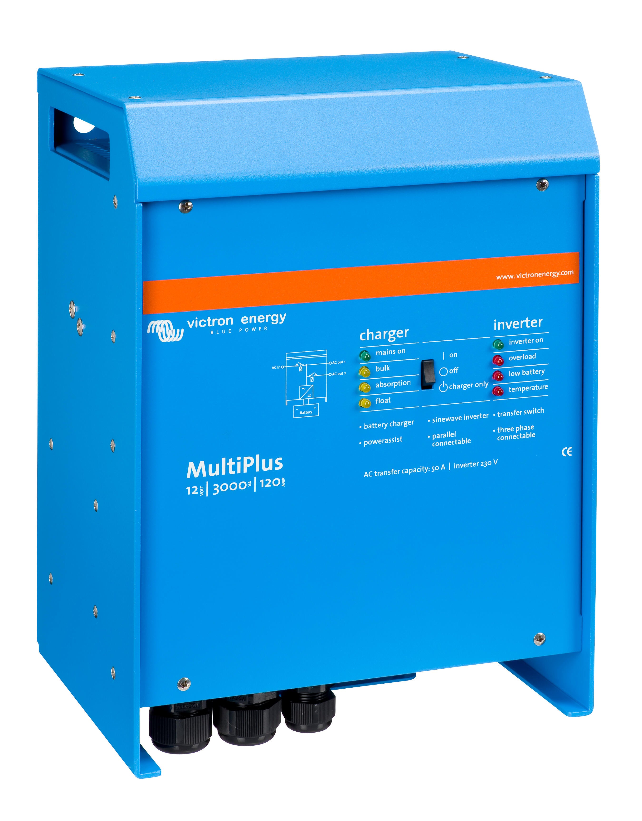 Inversor victron multiplus 12v 3000va 120+50a