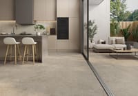 Suelo/Azulejo porcelánico Ceppotech efecto cemento arena 60.5x60cm C2 ...